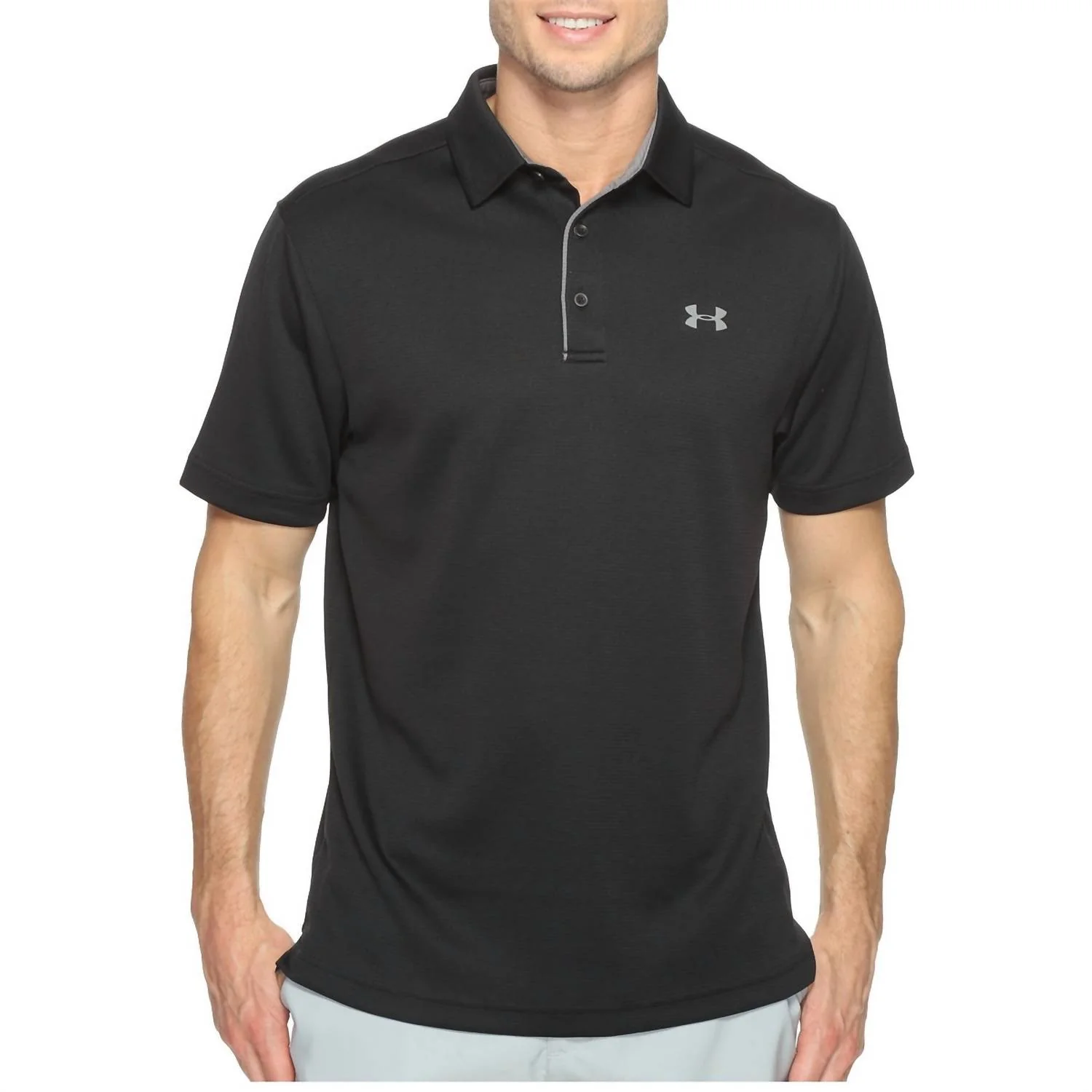 Tech Polo In Black