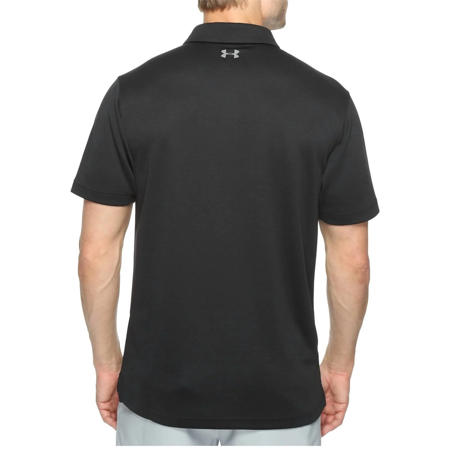 Tech Polo In Black - Image 4