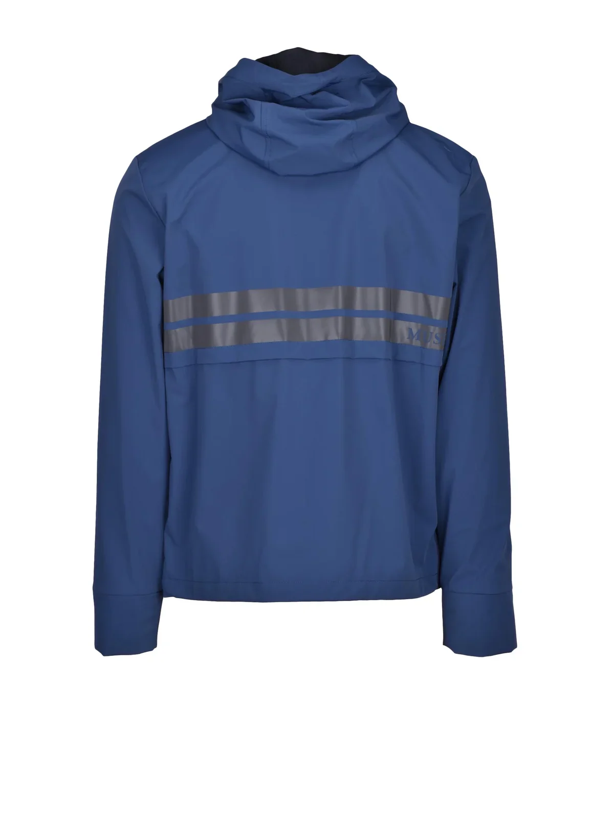 Technical Waterproof Jacket With Zip Closure And Reflective Accents - Image 2