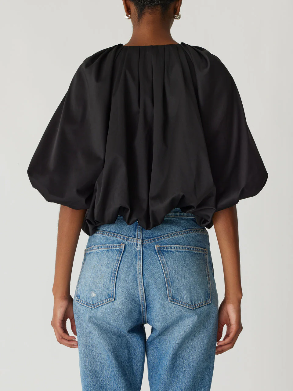 Techy Sateen Bubble Top - Image 4