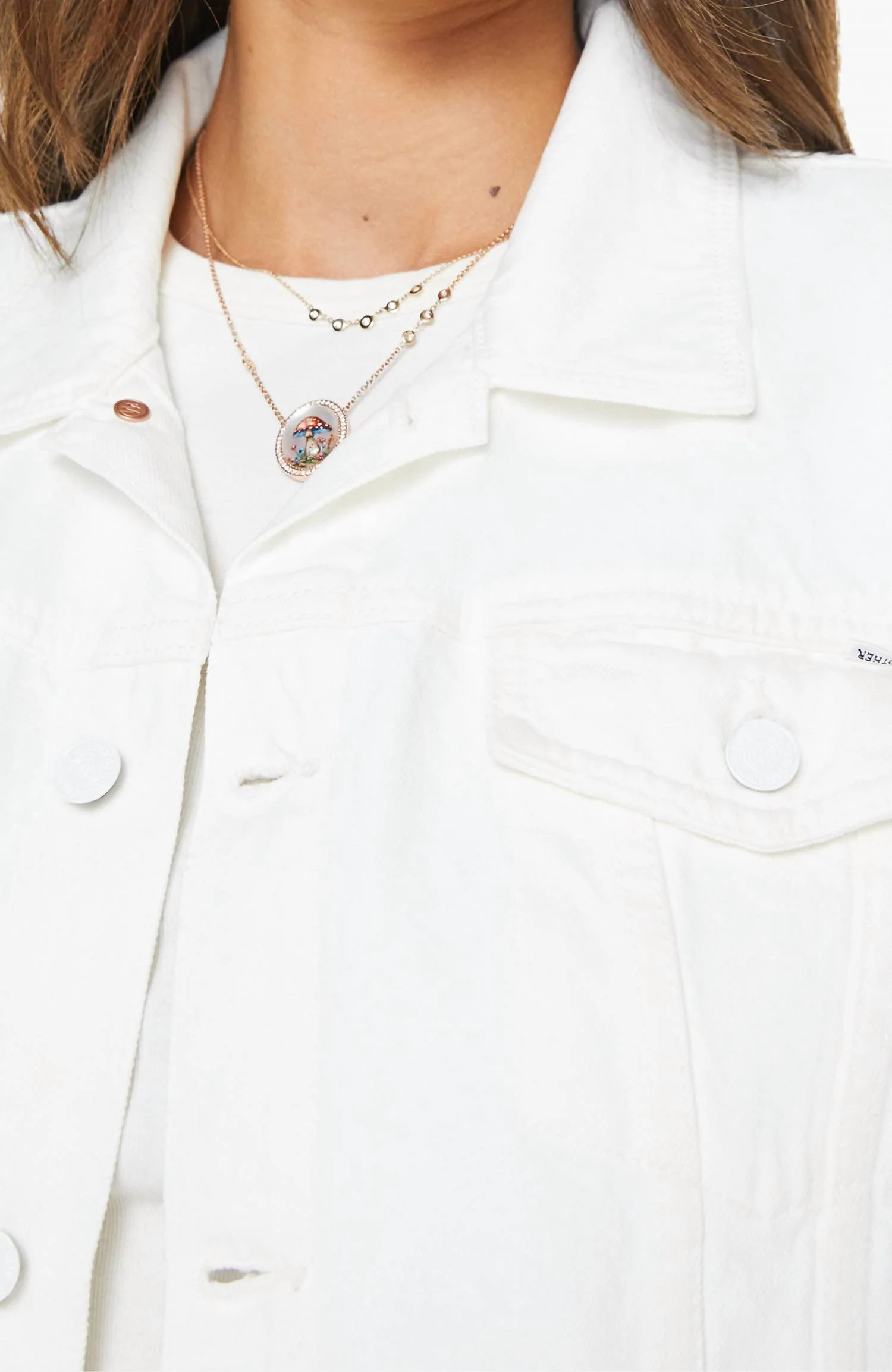 The Bruiser Jacket In White - Image 2