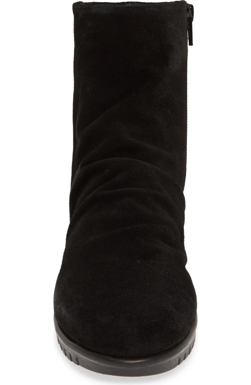 The FLEXX Eclipse Boots Women Black Waterproof Suede Wedge Bootie HTAT1206 - Image 5
