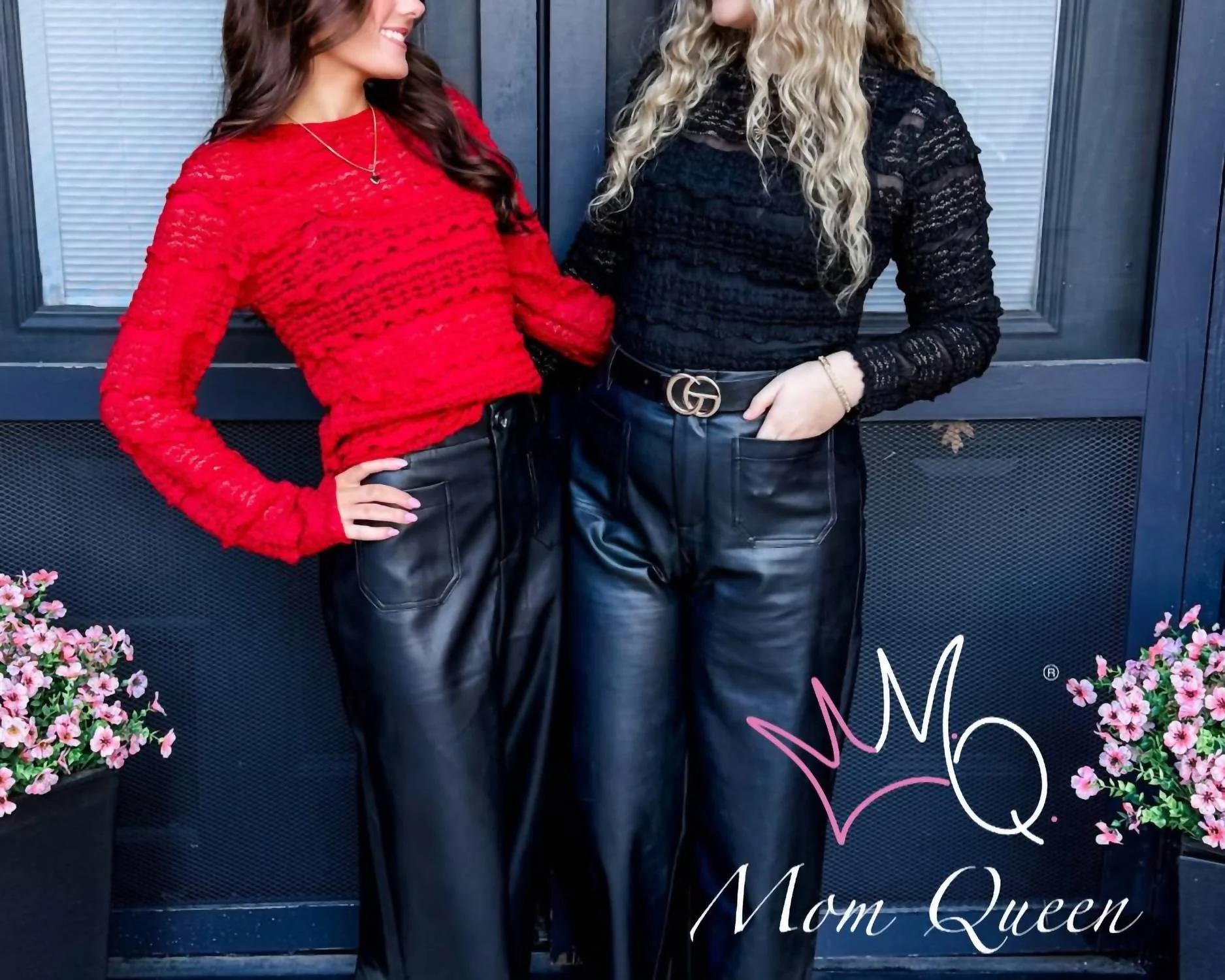 The Landry Top In Burgundy - Image 4