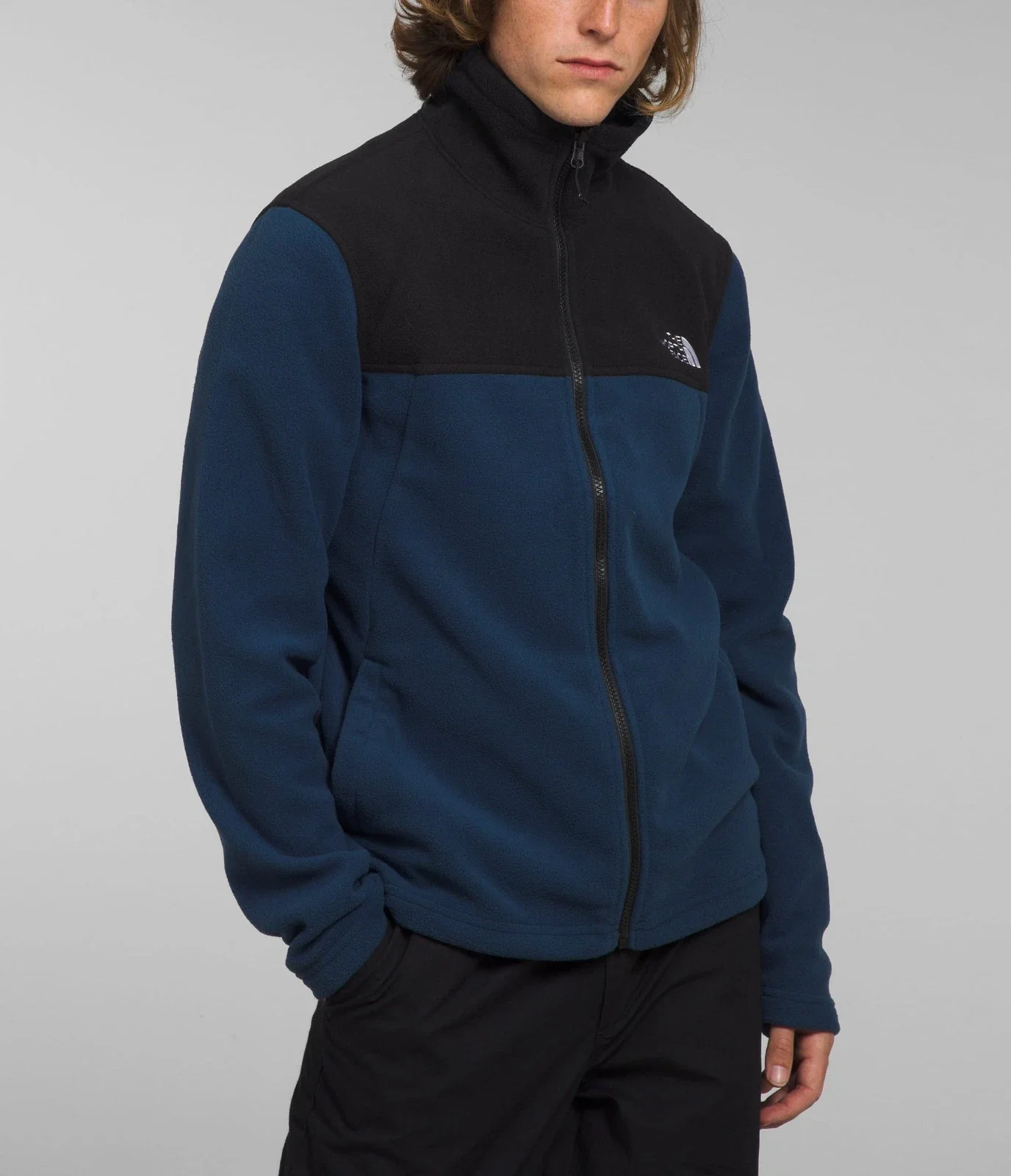 The North Face Antora Triclimate Jacket Men's Navy Full Zip Waterproof FROG321 - Image 2