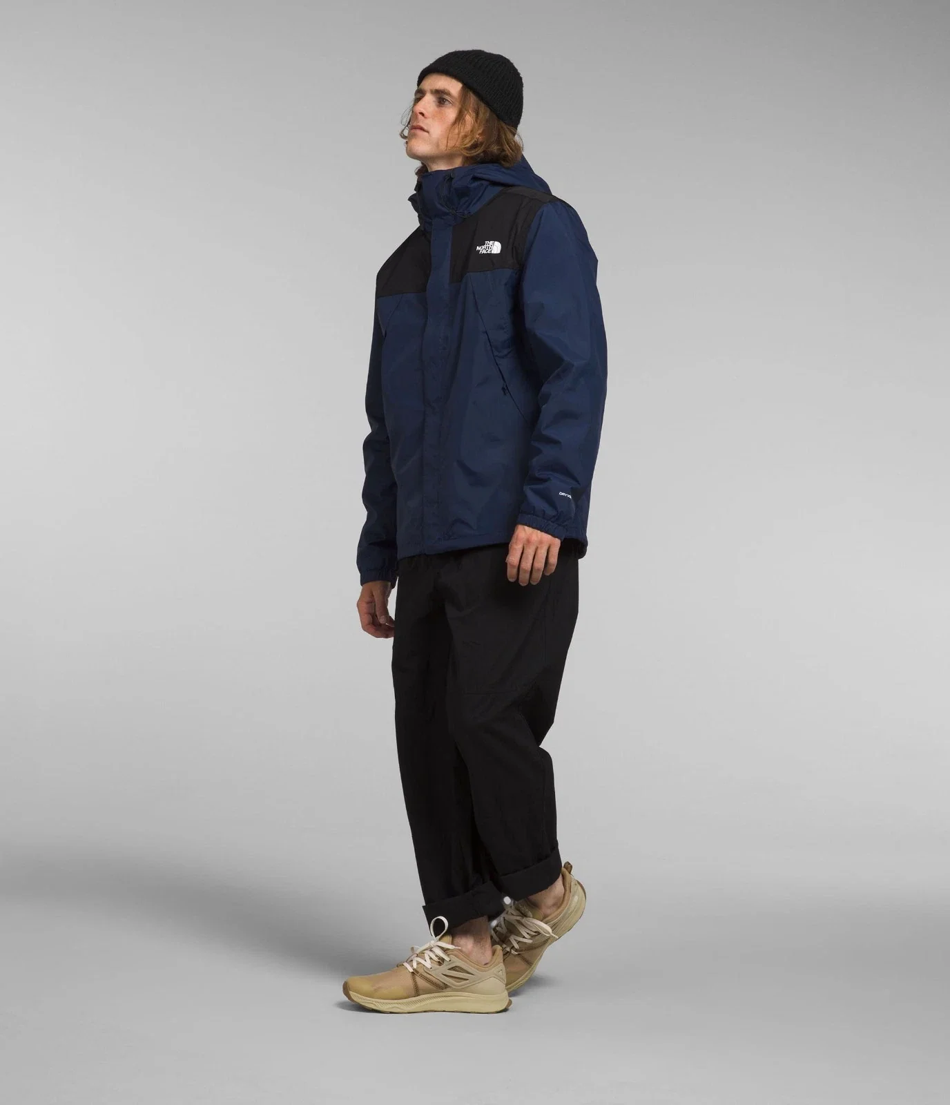 The North Face Antora Triclimate Jacket Men's Navy Full Zip Waterproof FROG321 - Image 3