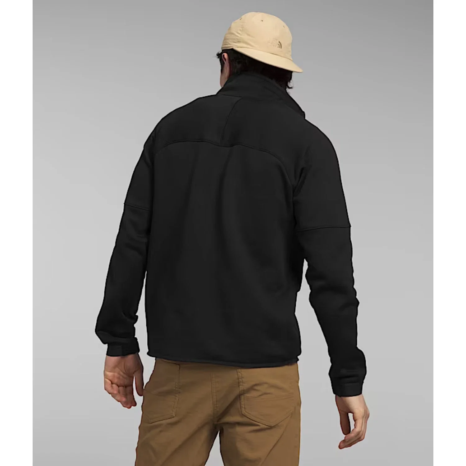 The North Face Canyonlands High Altitude Jacket Mens Black 1/2 Zip GBO2310 - Image 2