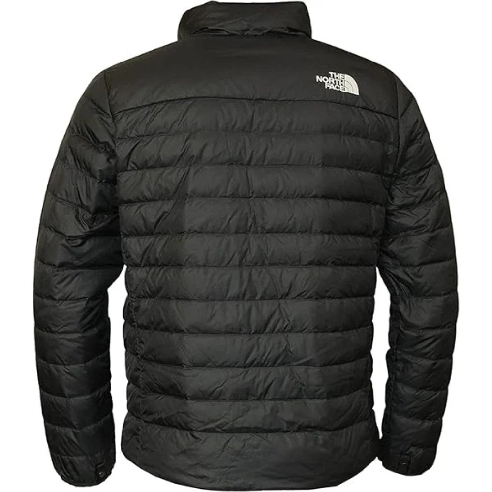 The North Face Flare Puffer Jacket Men's Black 550-Down Full Zip KFC432 - Image 4