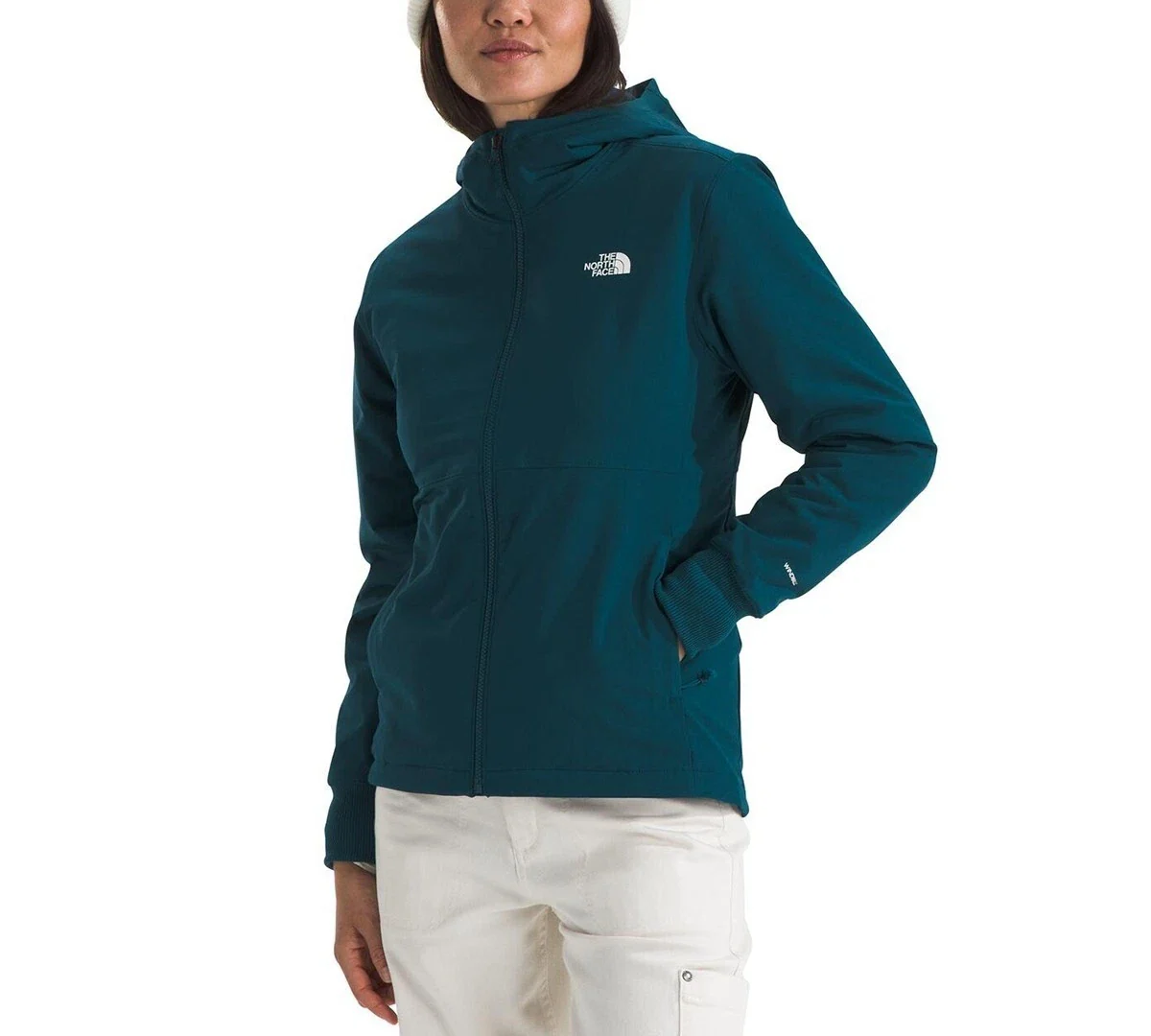 The North Face Shelbe Raschel Hoodie Women's Blue Fleece Lined DDR2597 - Image 4