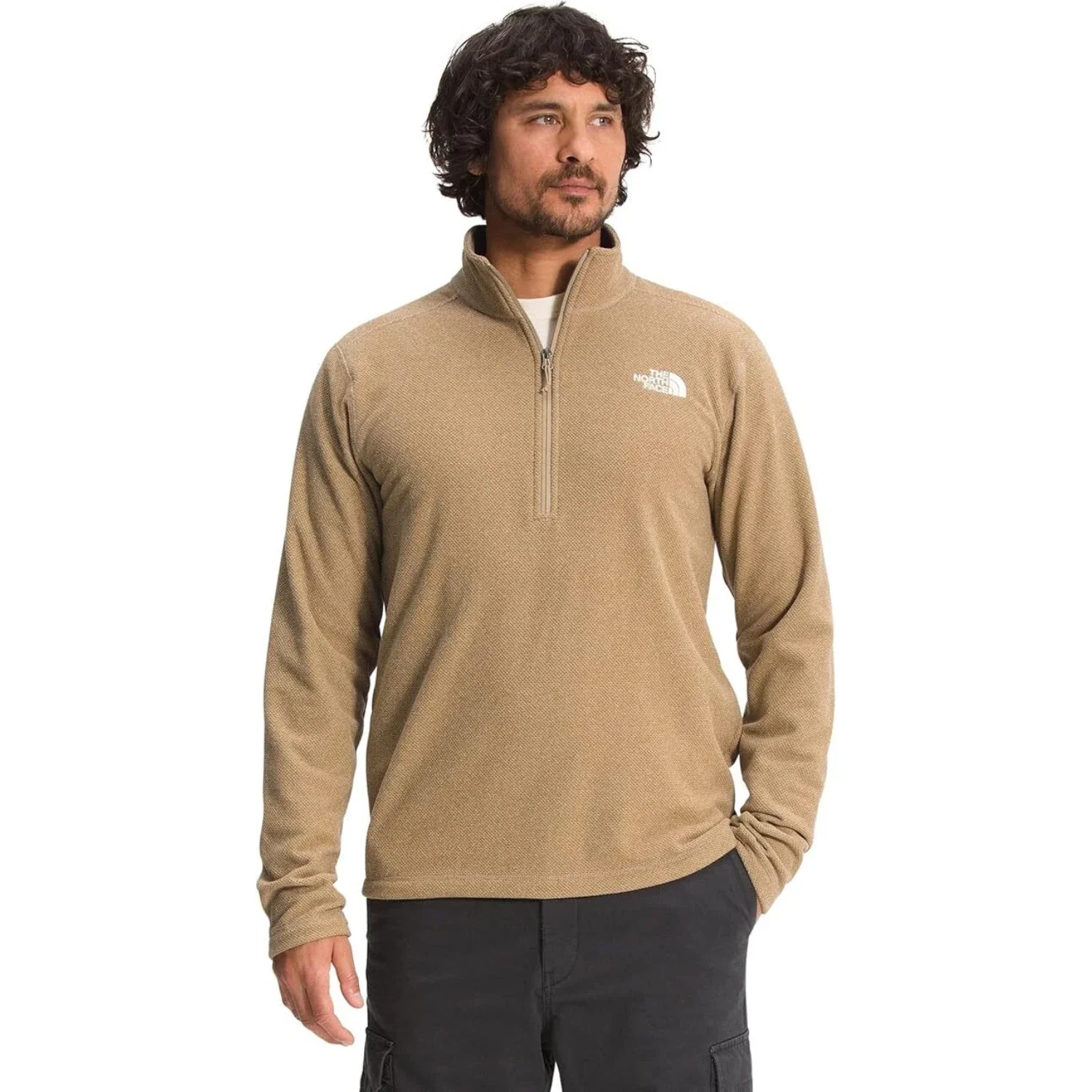 The North Face Textured Cap Rock NF0A3YR12FJ Sweatshirt Men's Beige KFC342