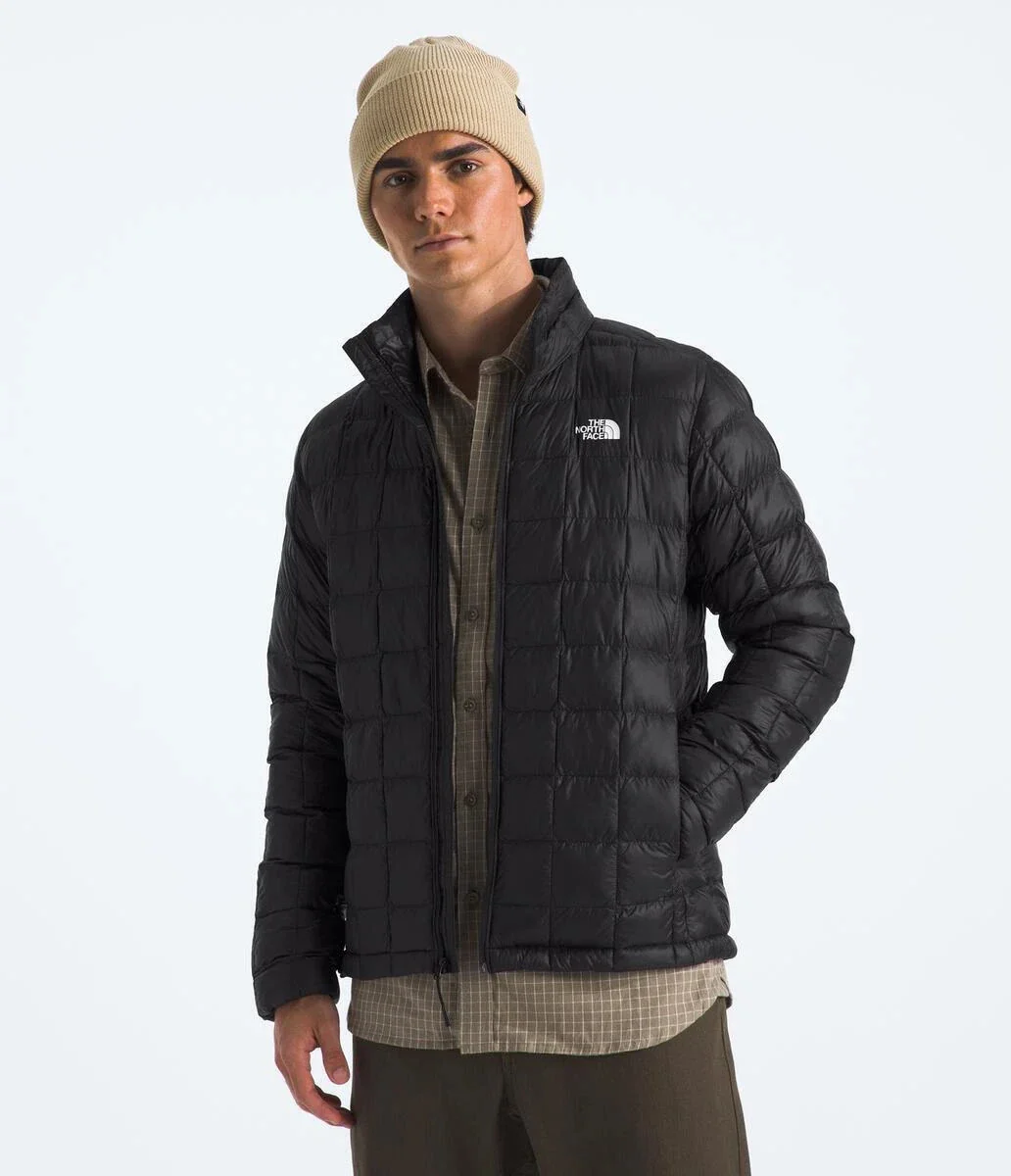 The North Face Thermoball Eco Jacket Men's Black Quilted Full Zip DDR3 3
