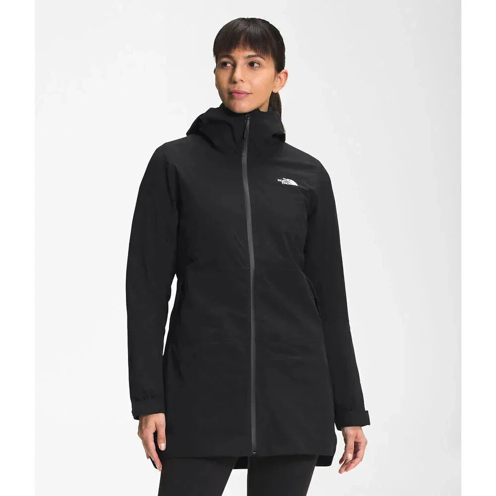 The North Face Thermoball Eco Triclimate Jacket Women's Black Parka KFC392