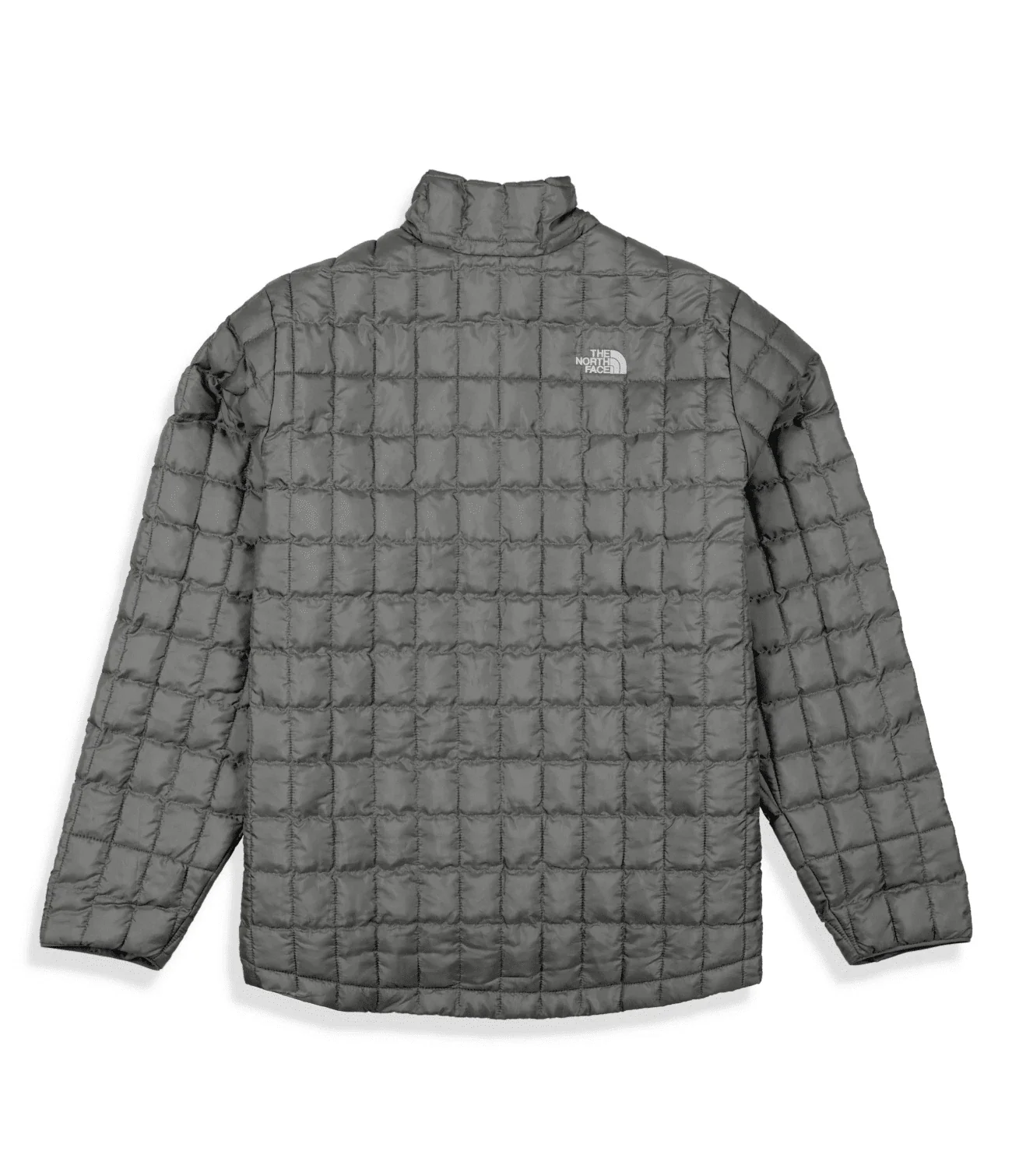 The North Face Thermoball Puffer Jacket Women's Gray Insulated Full Zip KFC457 - Image 4