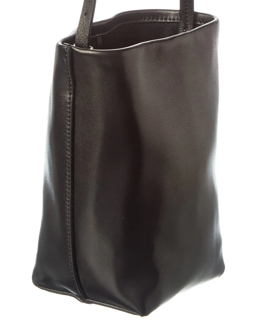 The Row N/S Park Leather Bucket Bag - Image 3