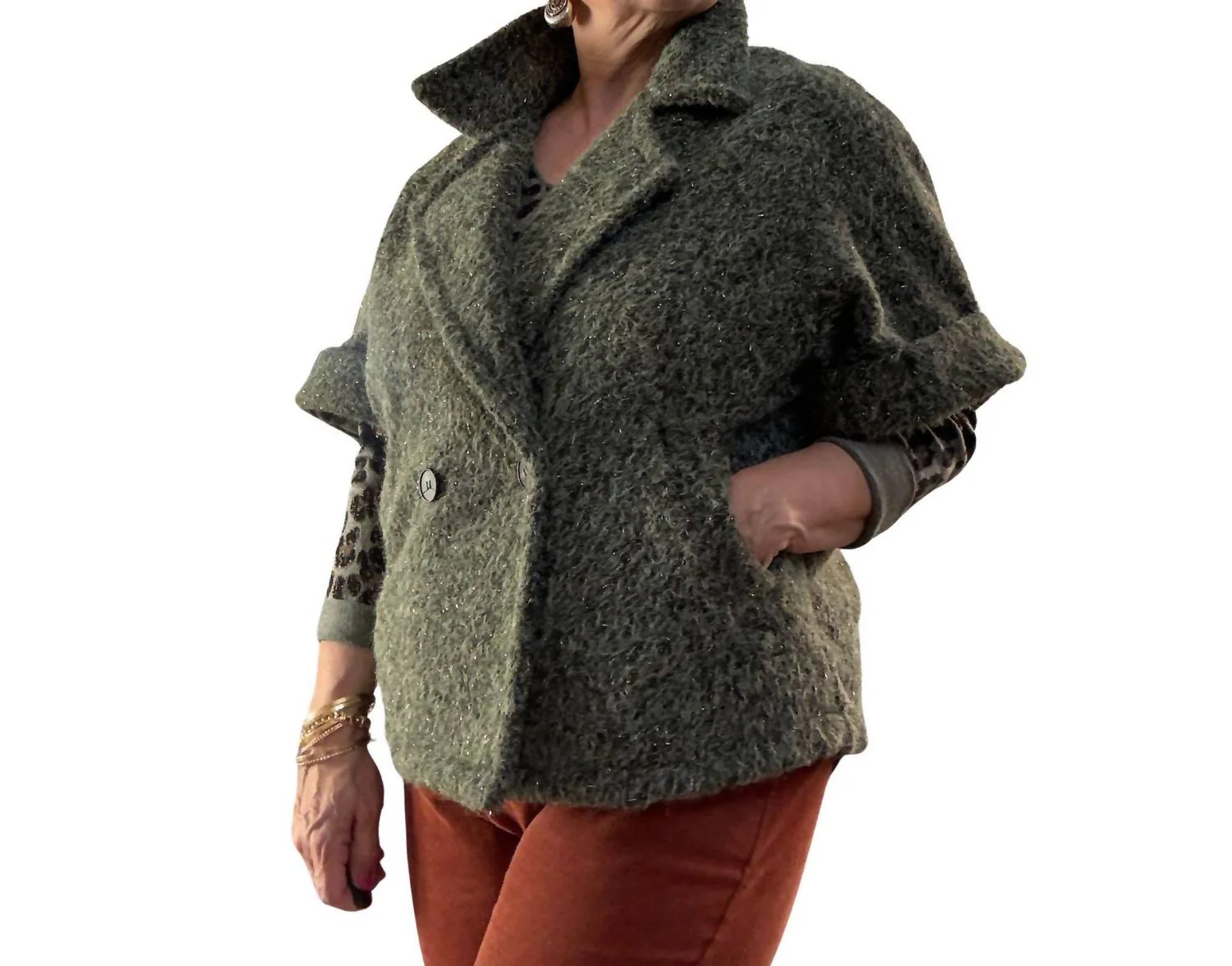 The Silverleaf Jacket In Grey - Image 2