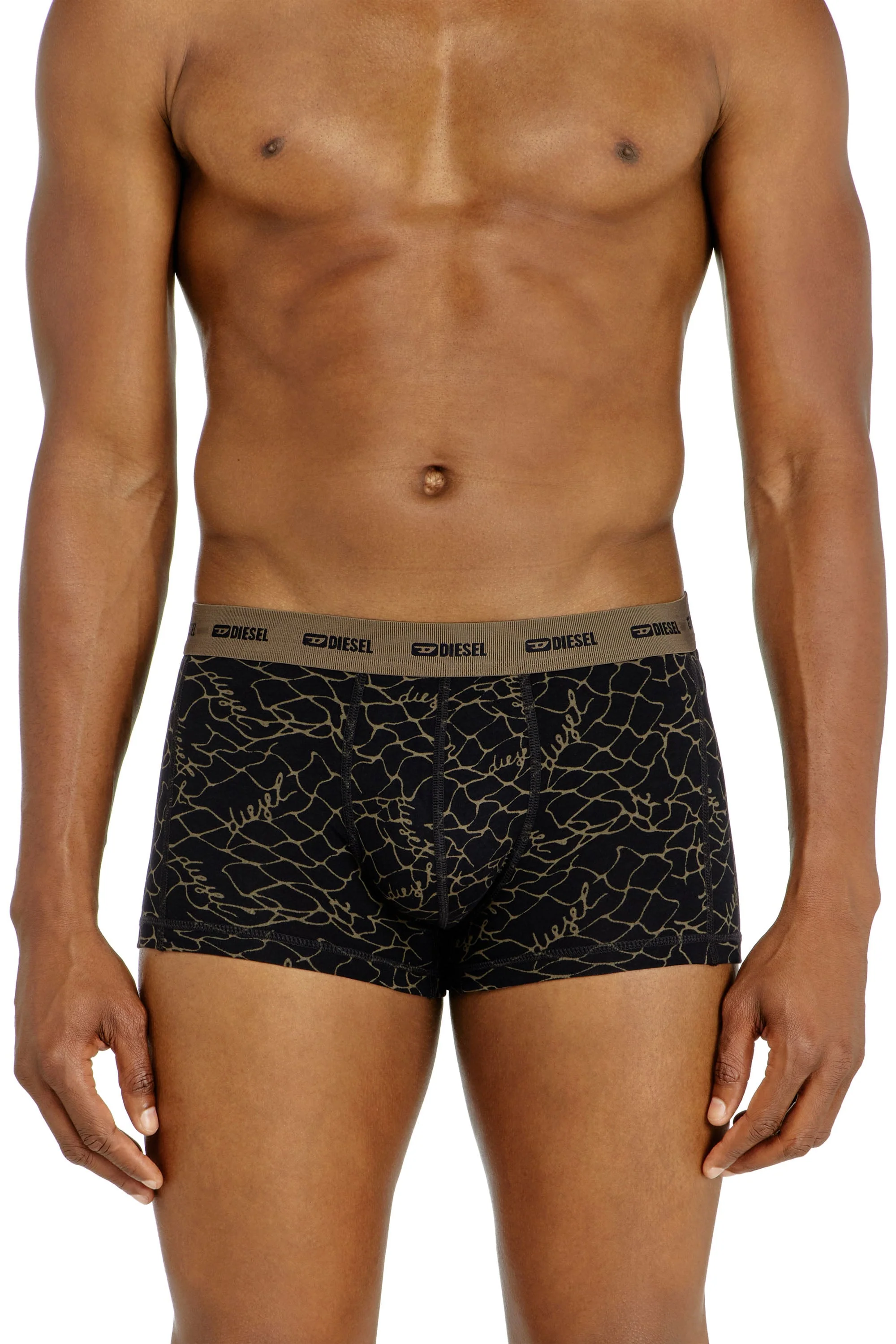 Three-pack of trunks with graphic motif