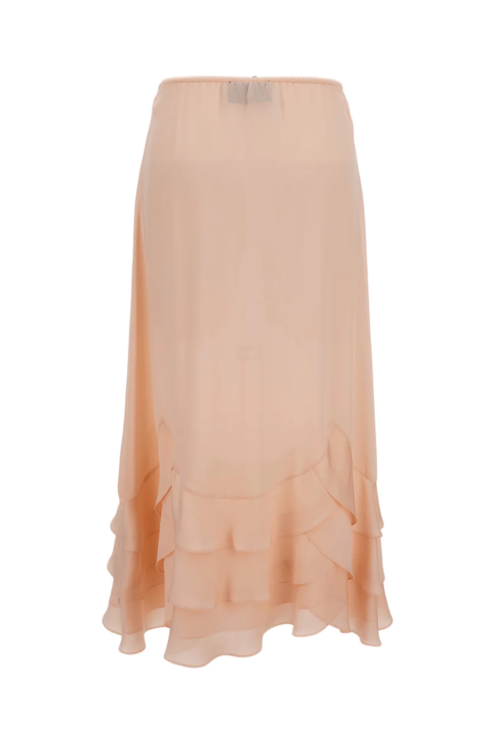 Tiered Scalloped Hem Skirt - Image 2