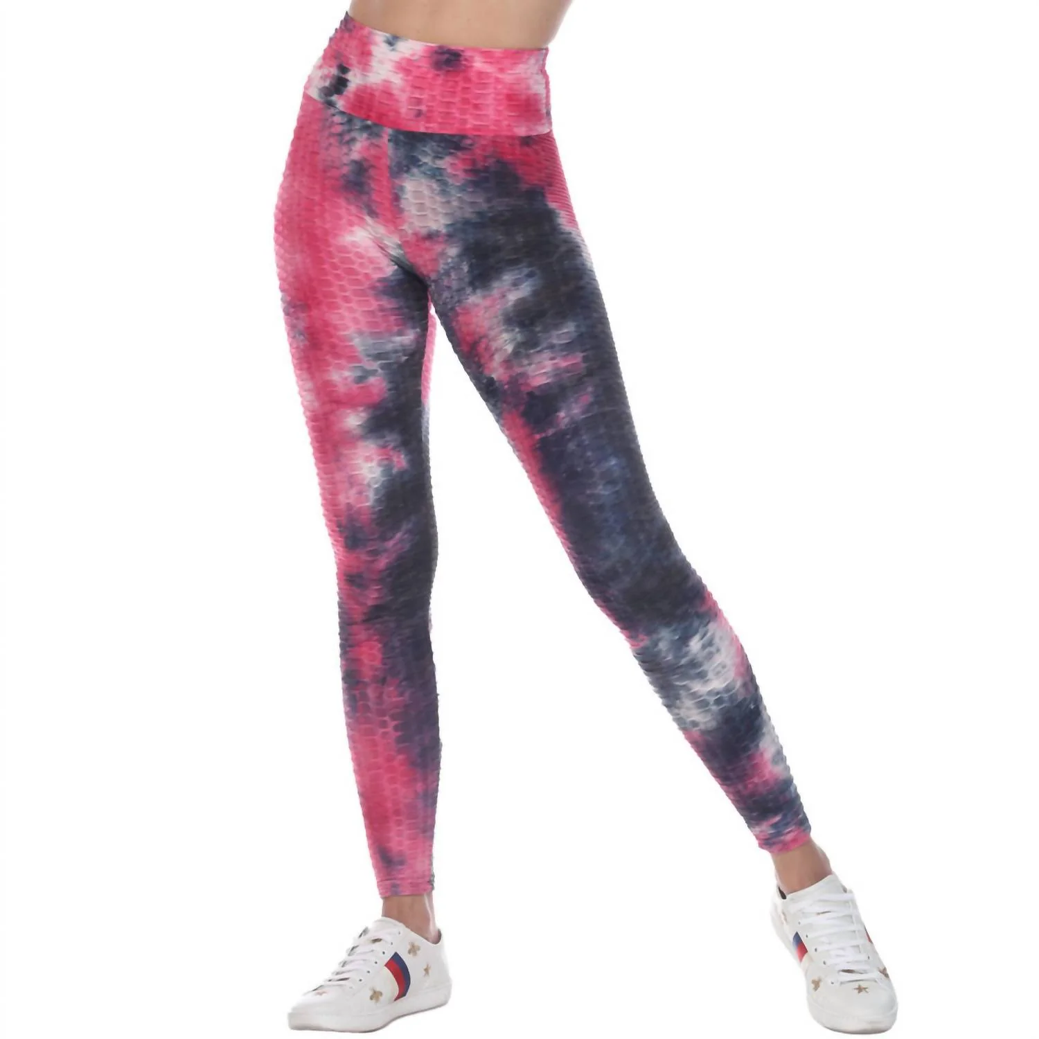 Tiktok Tiedye Legging In Midnight