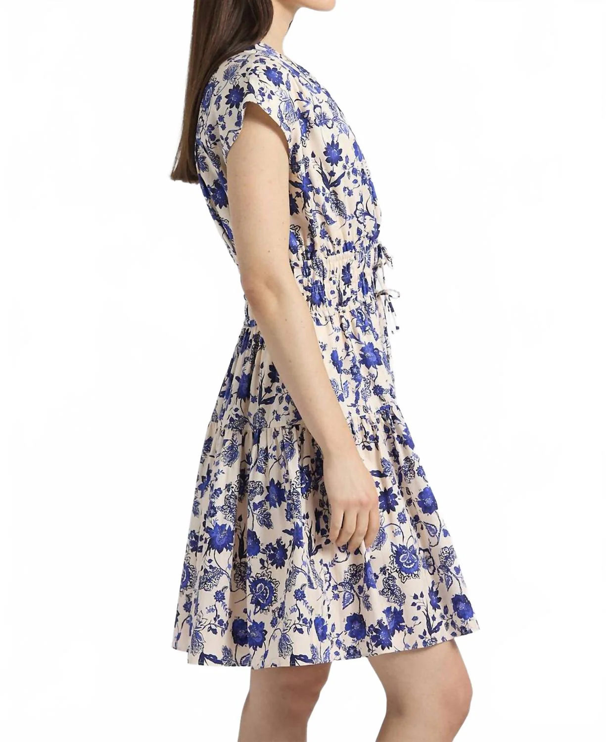 Tora Dress In Blue - Image 4