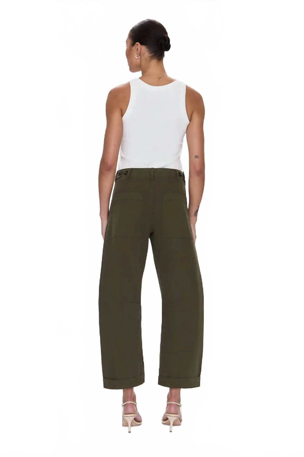 Tori Utility Pants In Sequoia - Image 3