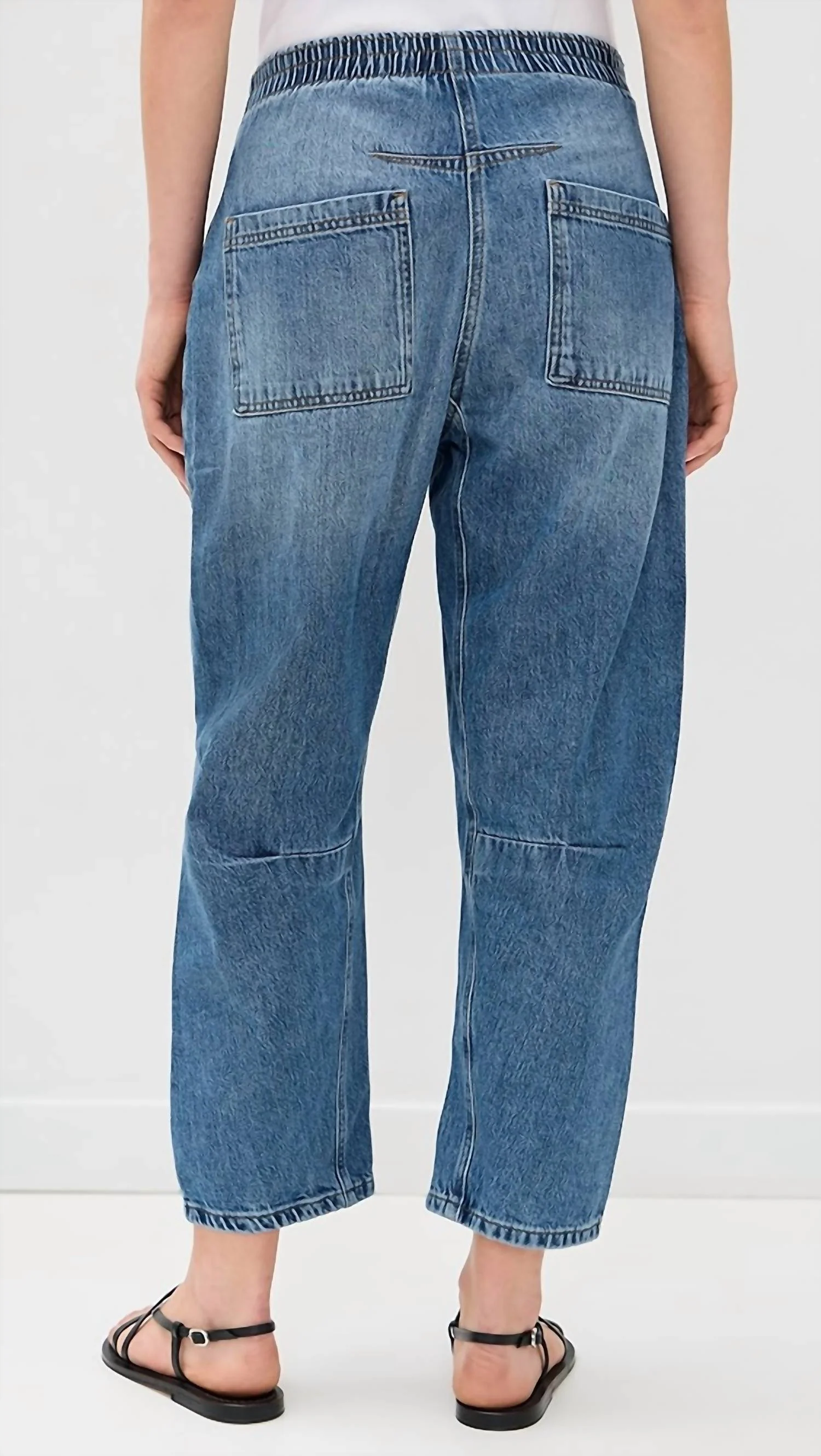 Travis Denim Pants In Vintage Wash - Image 3