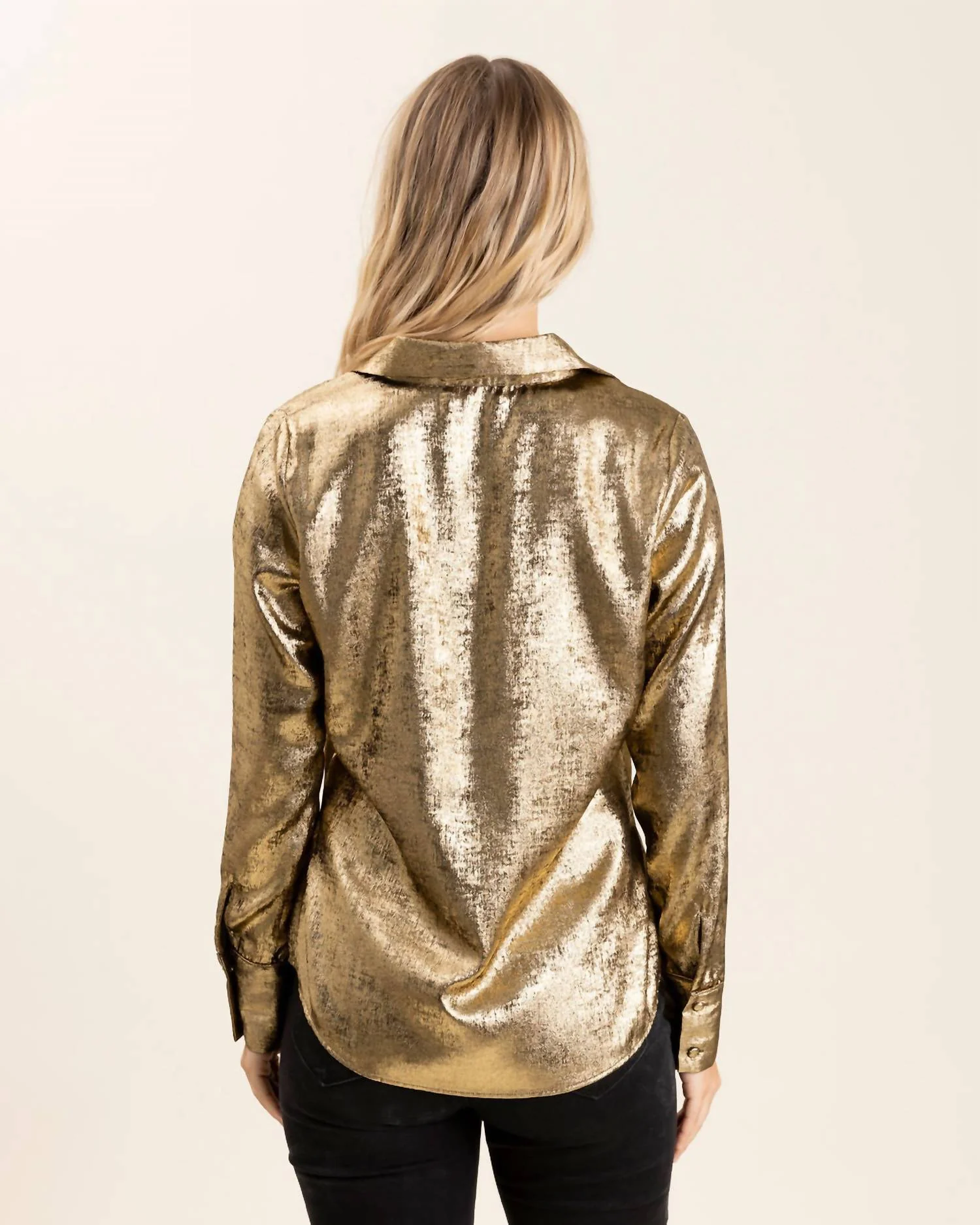 Trixie Top In Bronze - Image 3