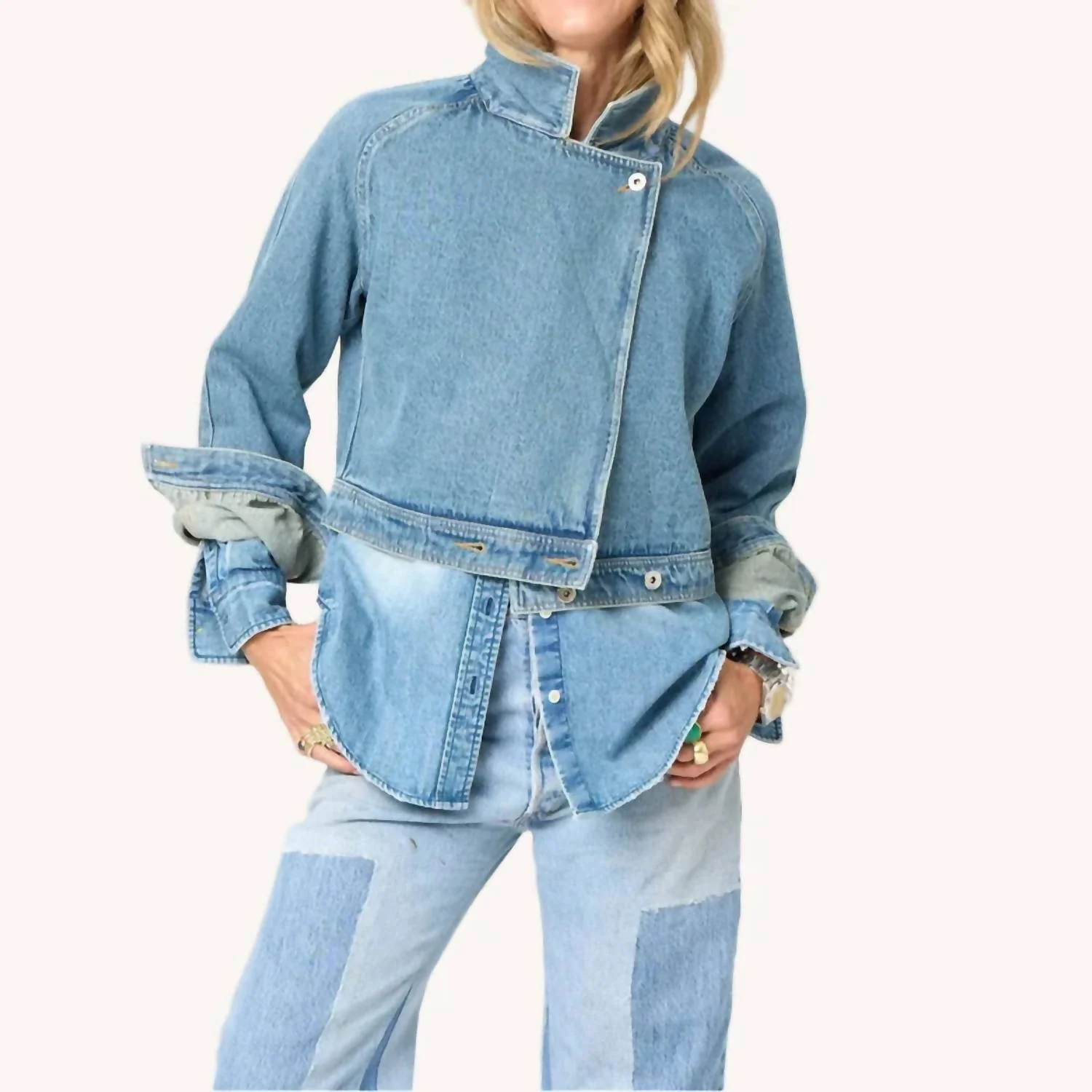True Denim Jacket In Blue