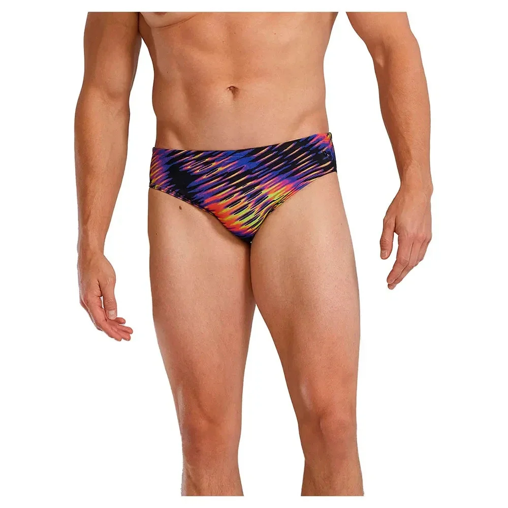 TYR Durafast Elite Brief Men's Multicolor UPF 50+ Jammer Swimwear DSGL645