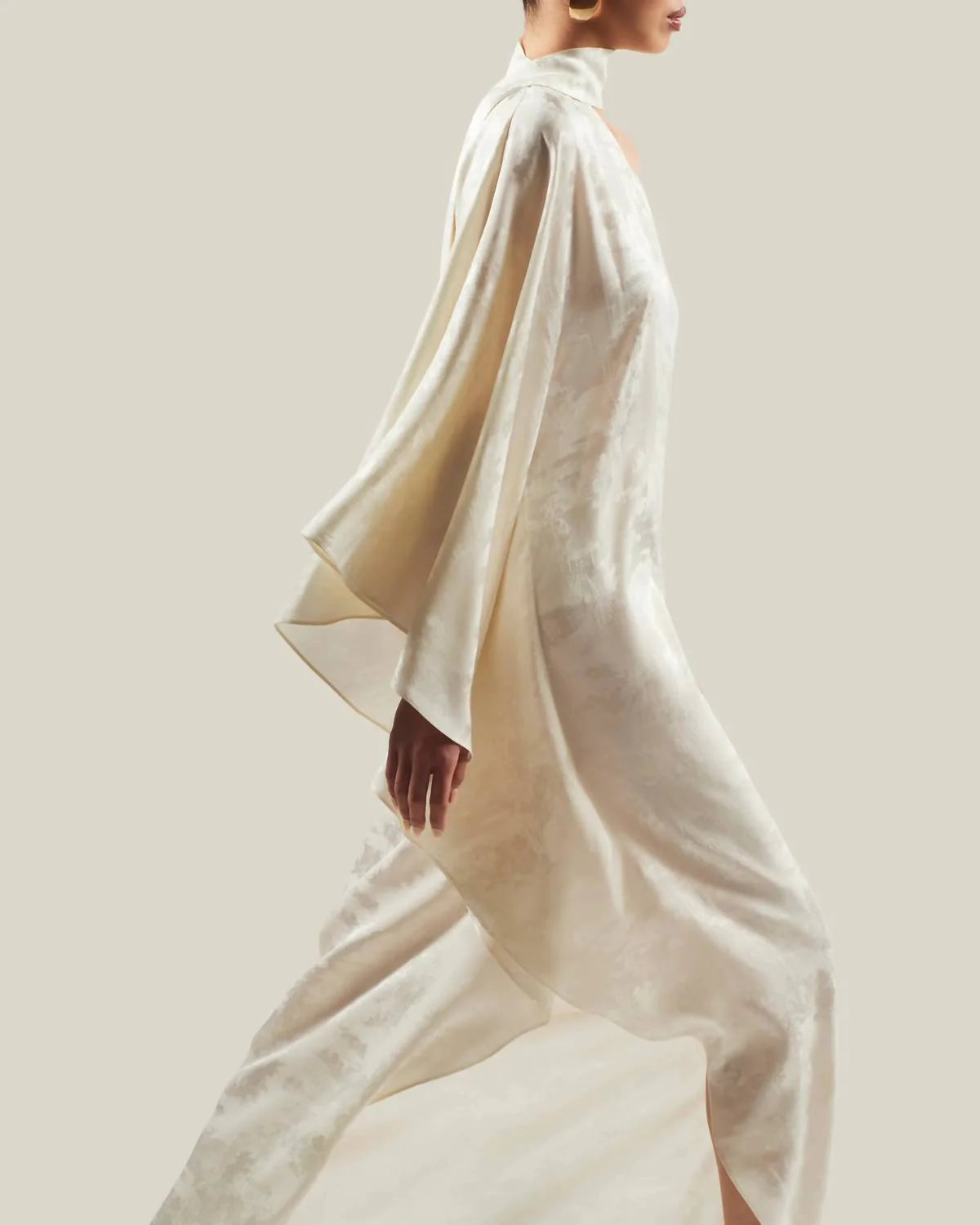Ubud Toile Dress In Latte - Image 4