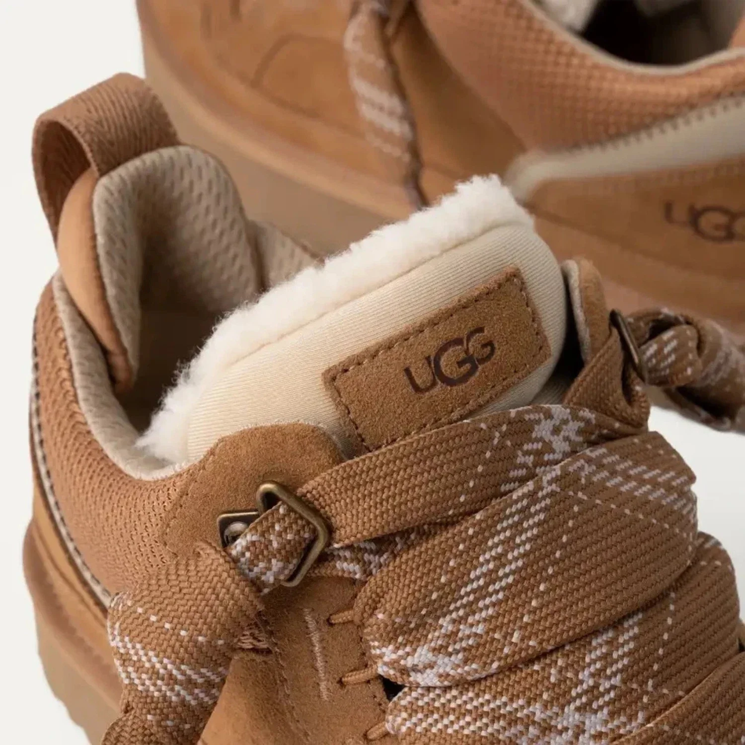 UGG Lowmel 1144032-CHE Sneaker Women's Chestnut Suede Lifestyle Shoes RHS7538 - Image 4