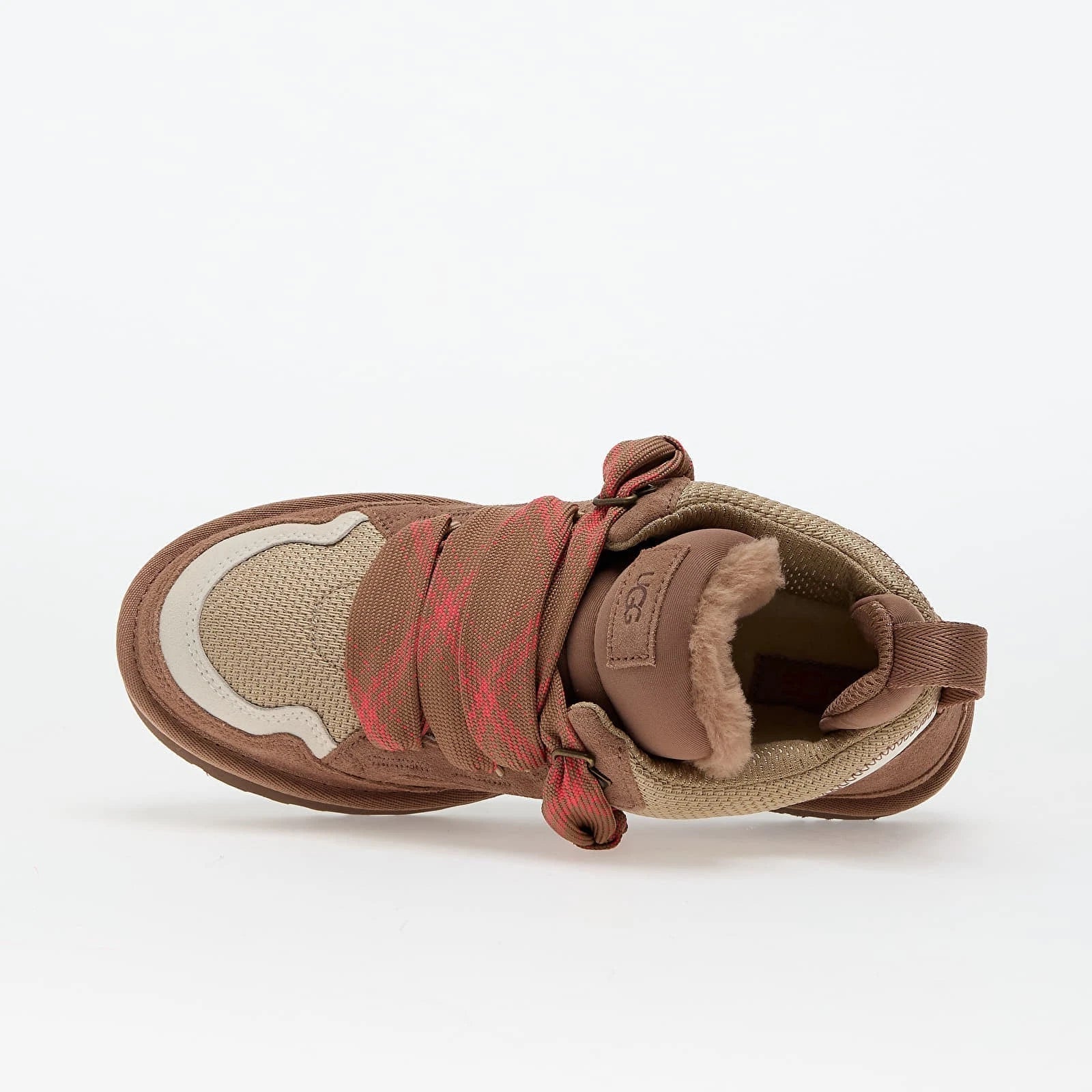 UGG Lowmel 1144032-RYK Sneakers Women's Brown Suede Lifestyle Shoes RHS8183 - Image 3