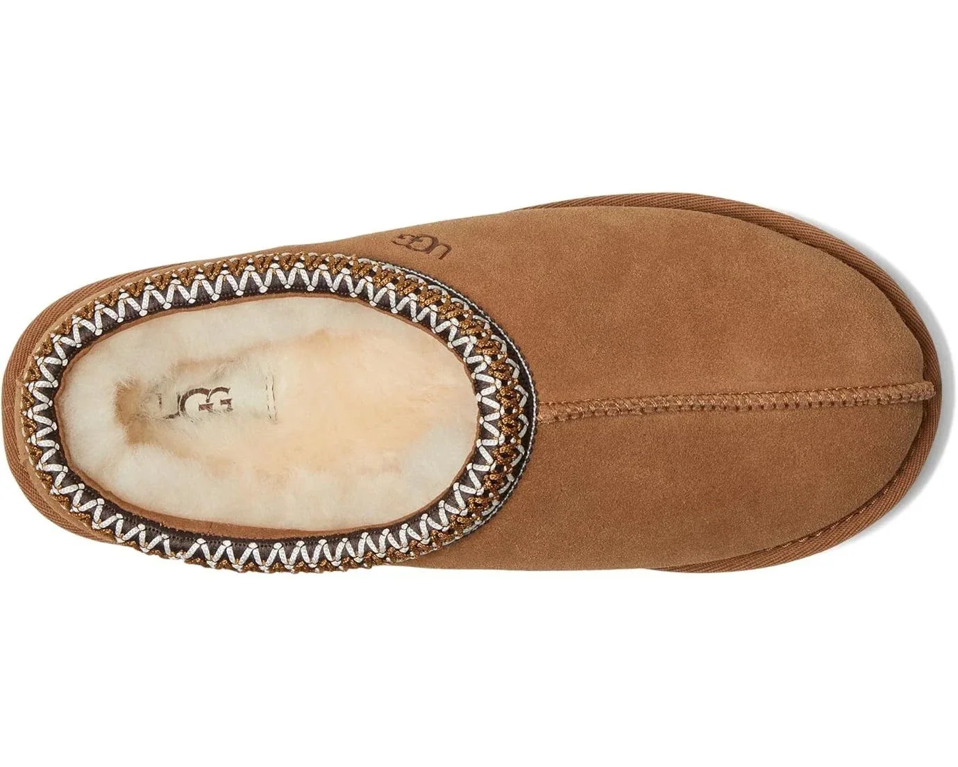 UGG Tasman II 1174470-CHE Slippers Women's Chestnut Suede Slip-On RHS8149 - Image 4