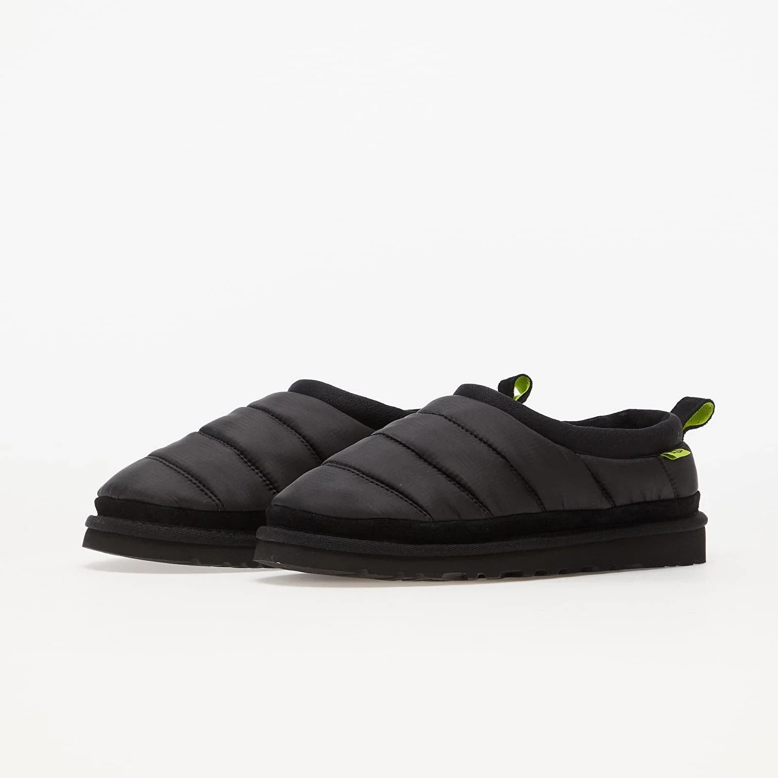 UGG Tasman LTA 1127735-BLK Slipper Men's Black Round Toe Slip-On ZAP2328