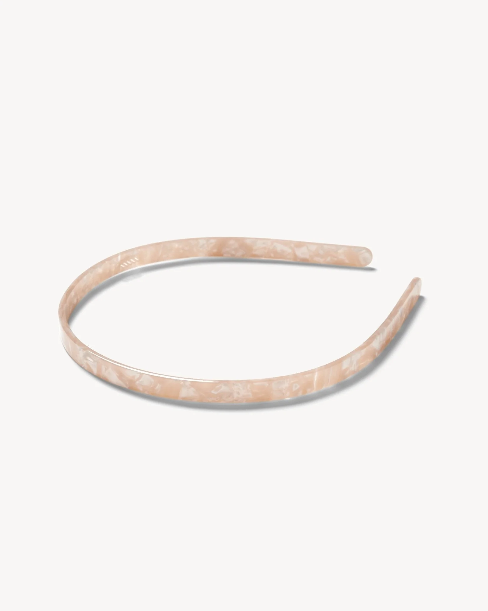 Ultralight Thin Headband in Peach Shell