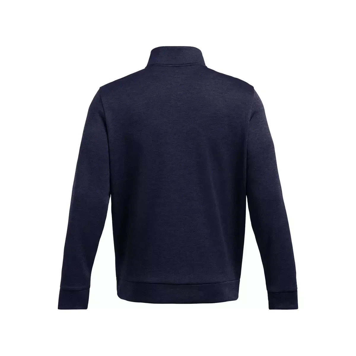 Under Armour Armour Fleece Twist Sweatshirt Men's Navy Mock Neck 1/4 Zip DSGL133 - Image 4
