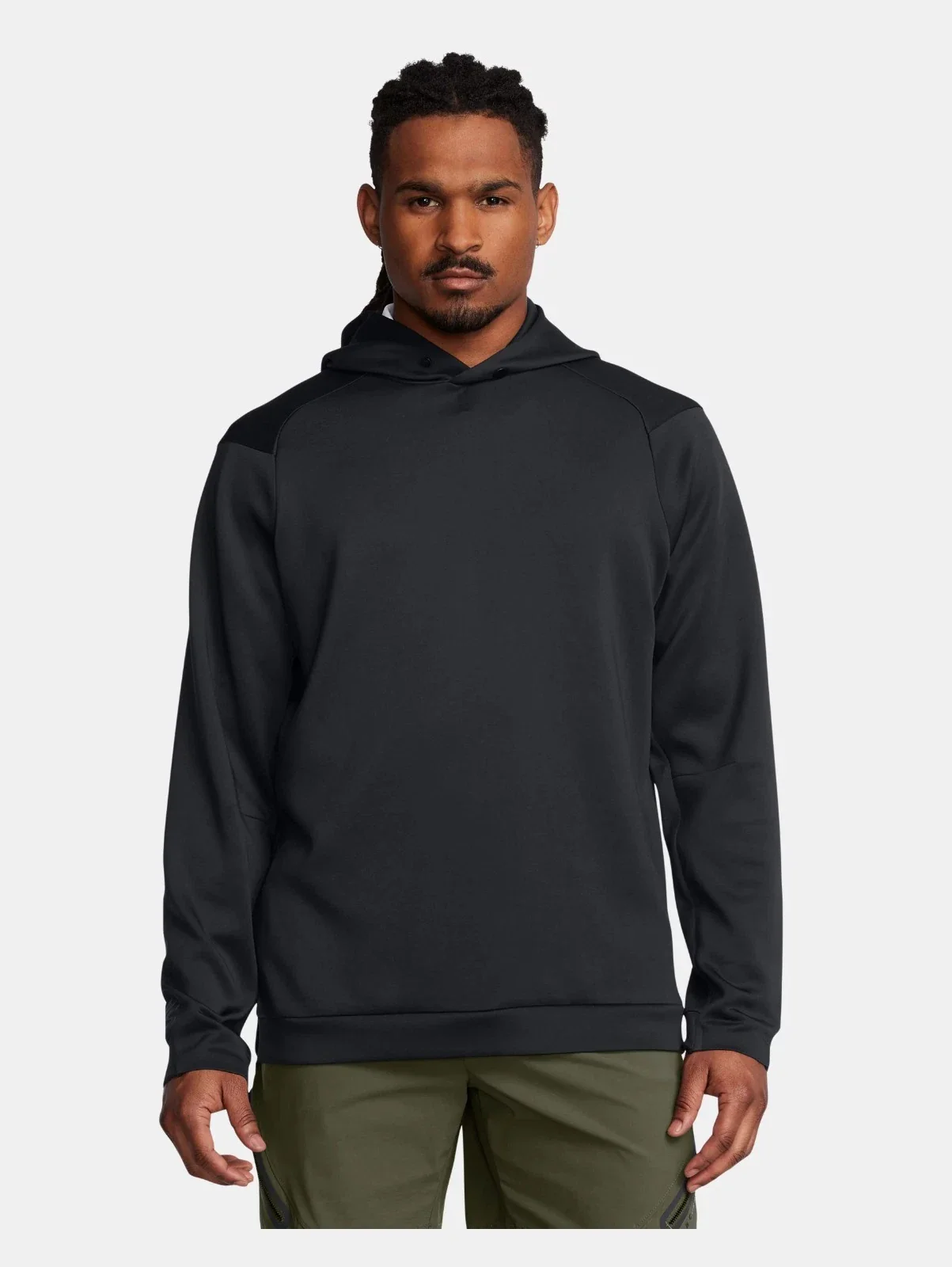 Under Armour Curry Move Hoodie Men's Black Long Sleeve Pullover DSGL10