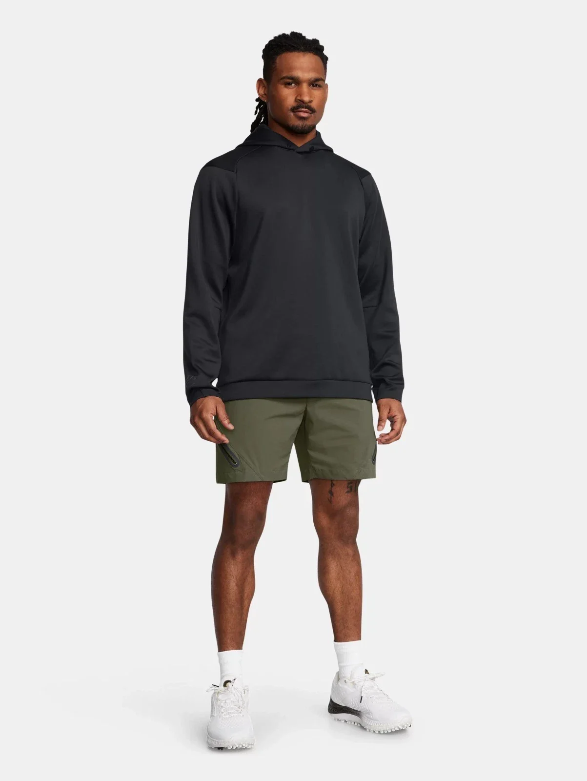 Under Armour Curry Move Hoodie Men's Black Long Sleeve Pullover DSGL10 - Image 3