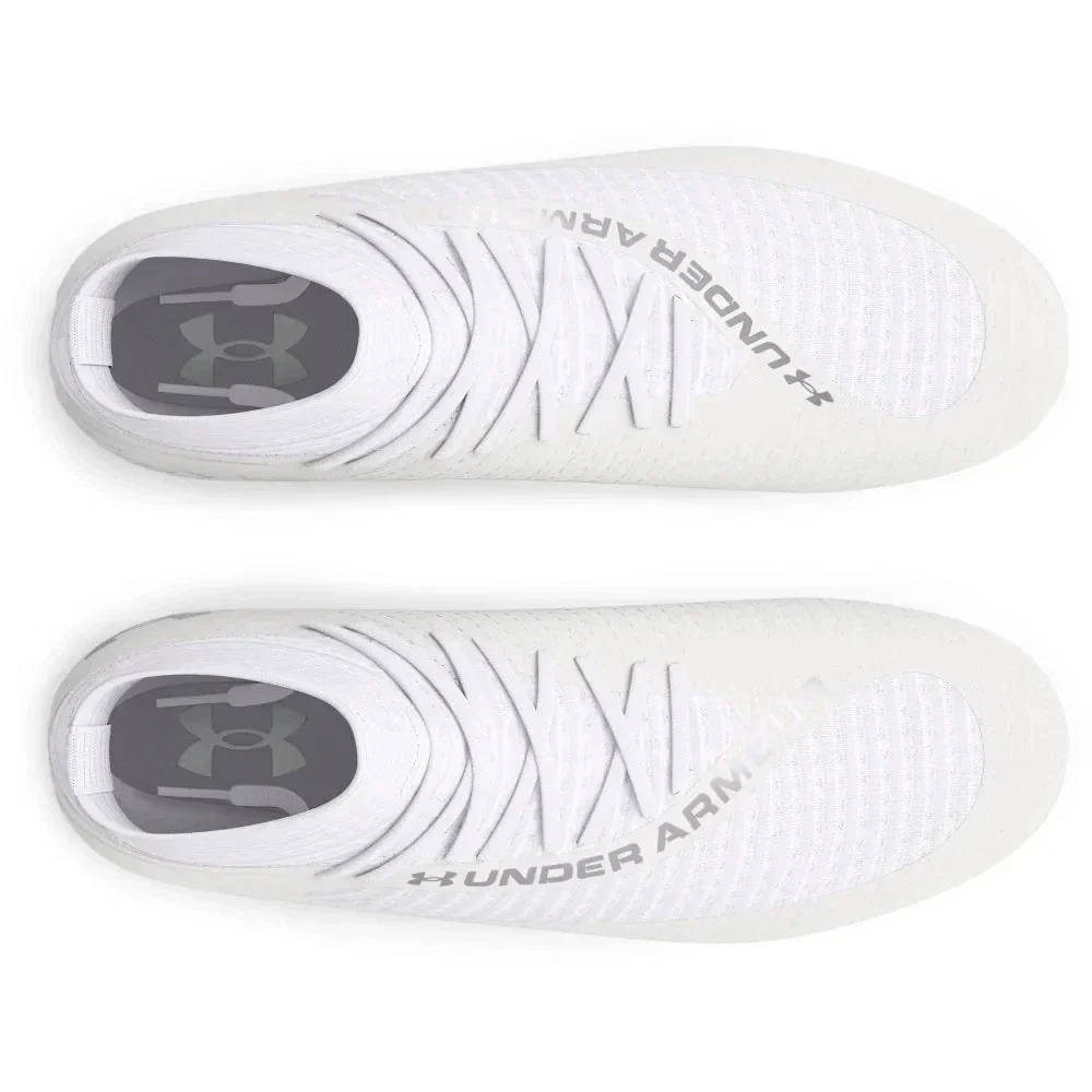 Under Armour Highlight 2 MC 3027304-104 Mens White Football Cleats RHS8200 - Image 4