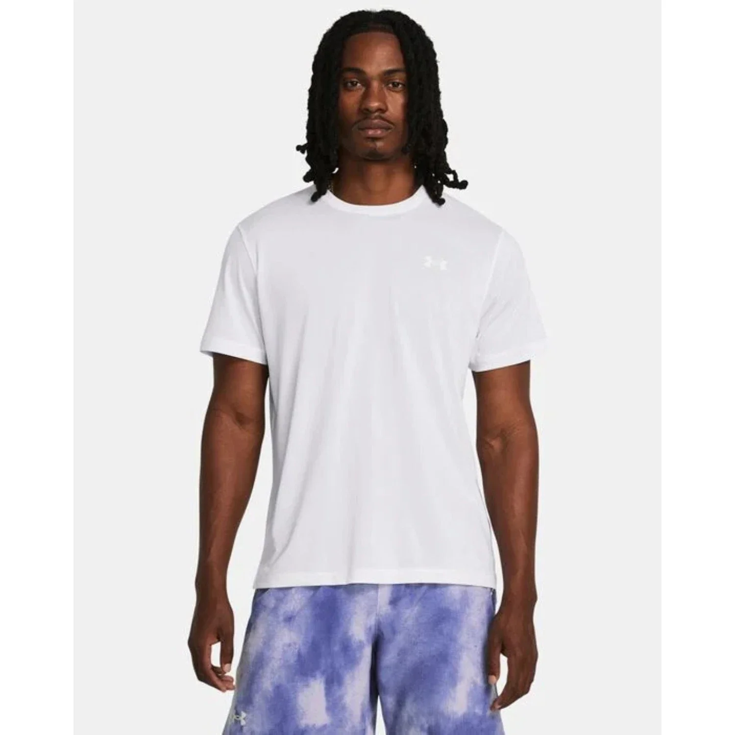 Under Armour Launch T-Shirt Men's White Short Sleeve Activewear GBO22