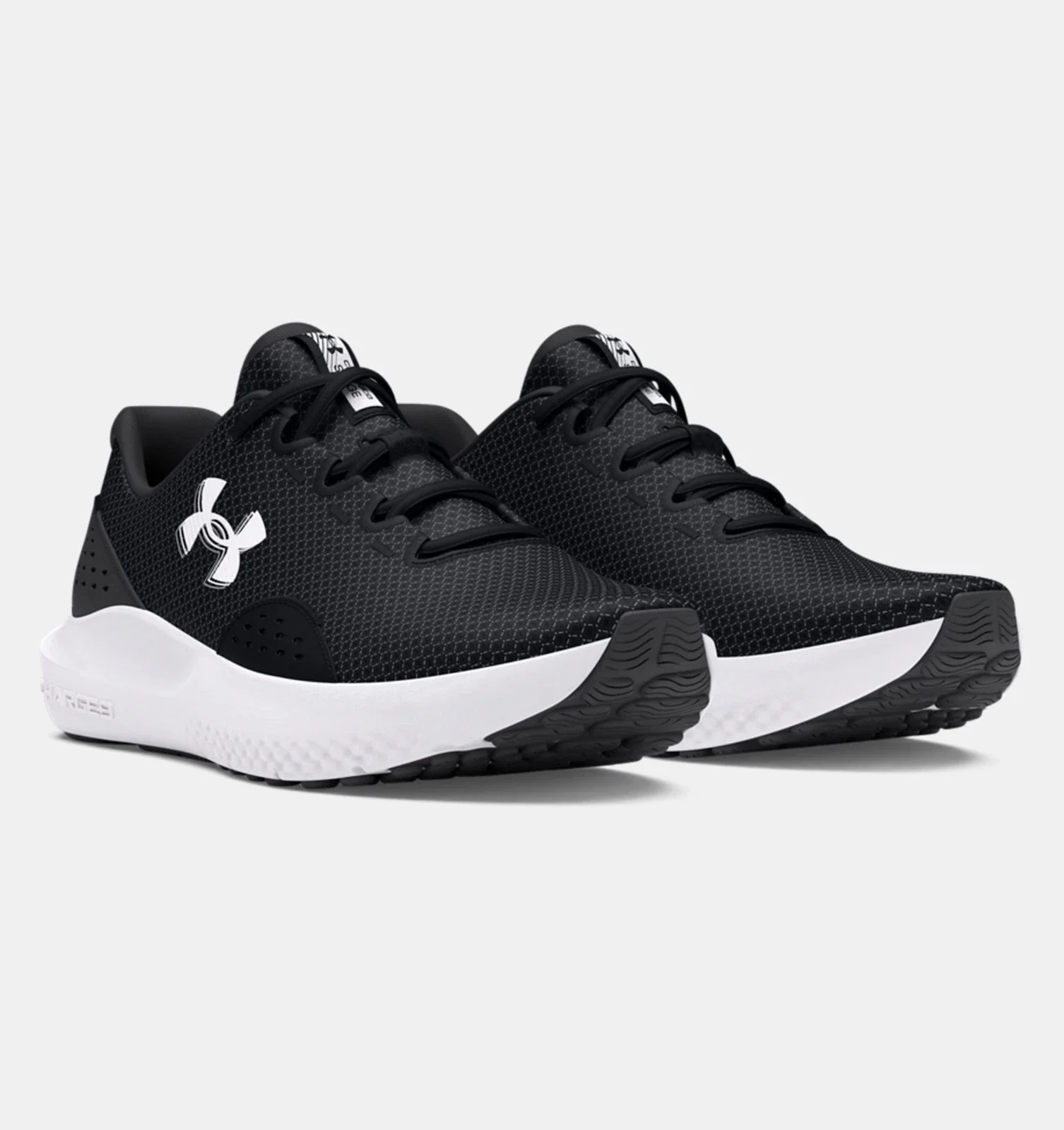 Under Armour Surge3027007-001 Sneaker Women B Black Running Shoes RHS8262 - Image 3