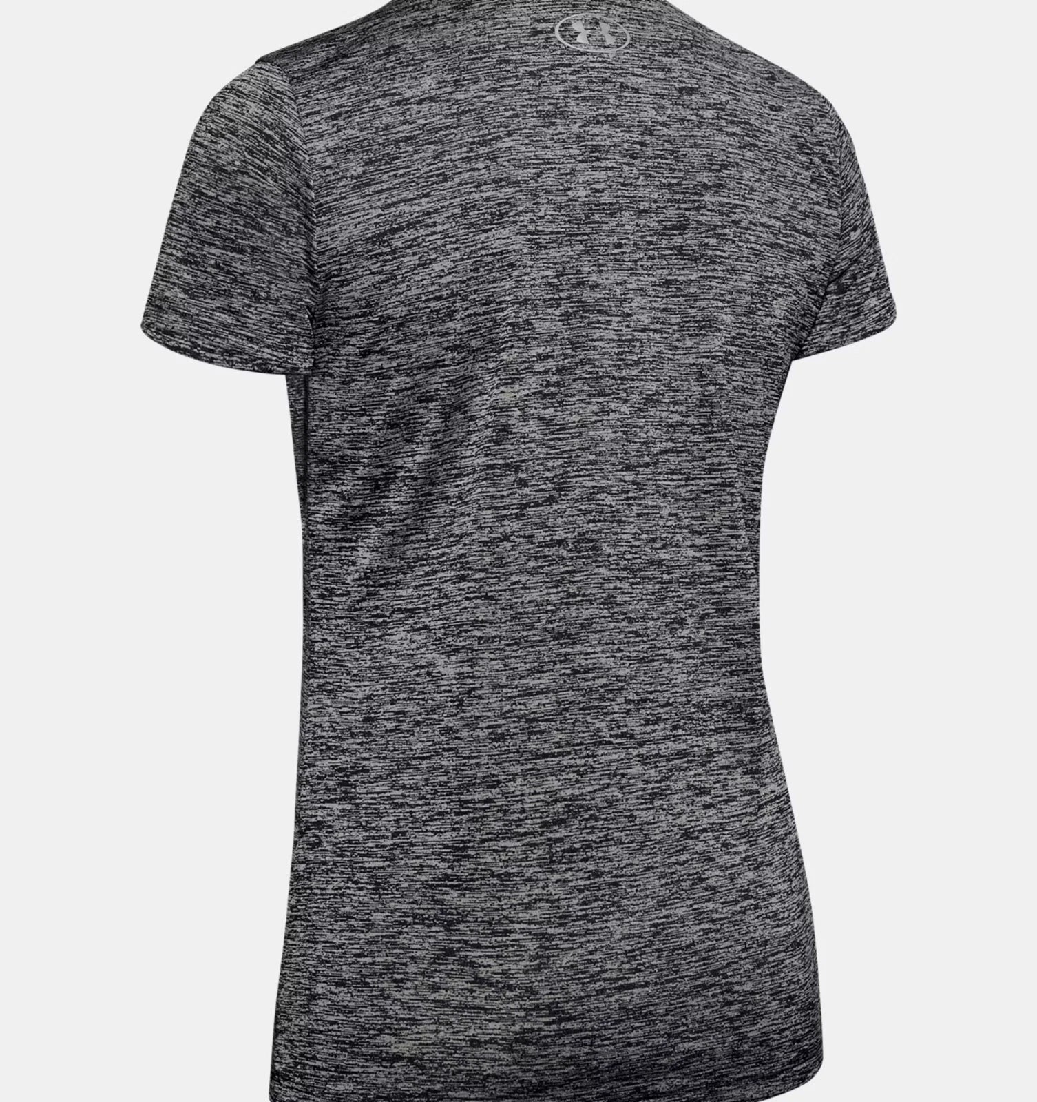 Under Armour Tech Twist T-Shirt Womens Black Stretch Short Sleeve DSGL303 - Image 3