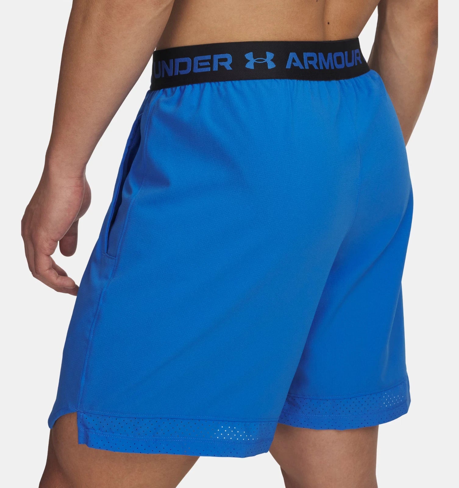 Under Armour Vanish Woven Shorts Men's Blue 6" Stretch Performance DSGL786 - Image 4