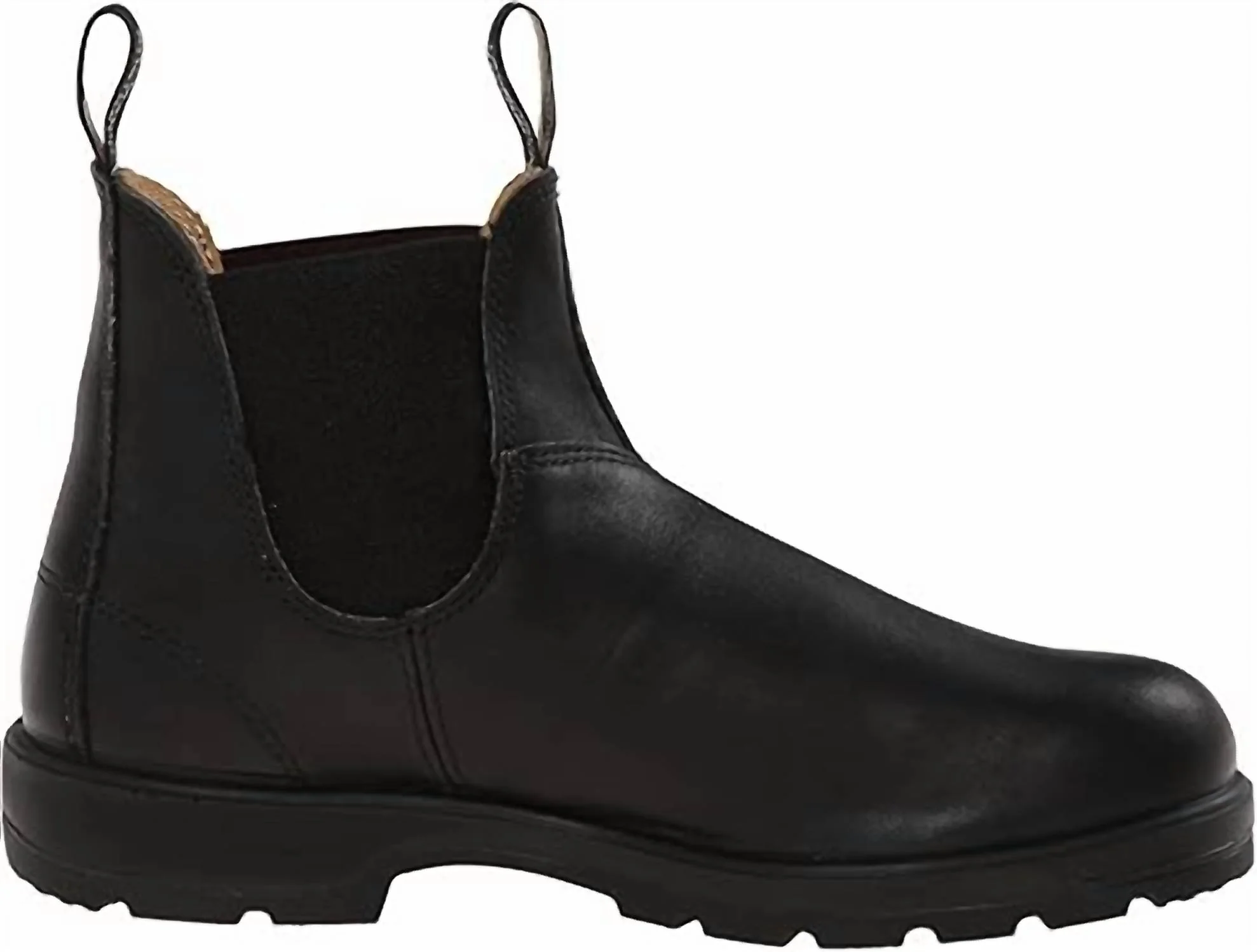 Unisex - Premium Leather Classic Chelsea Boots In Black - Image 2