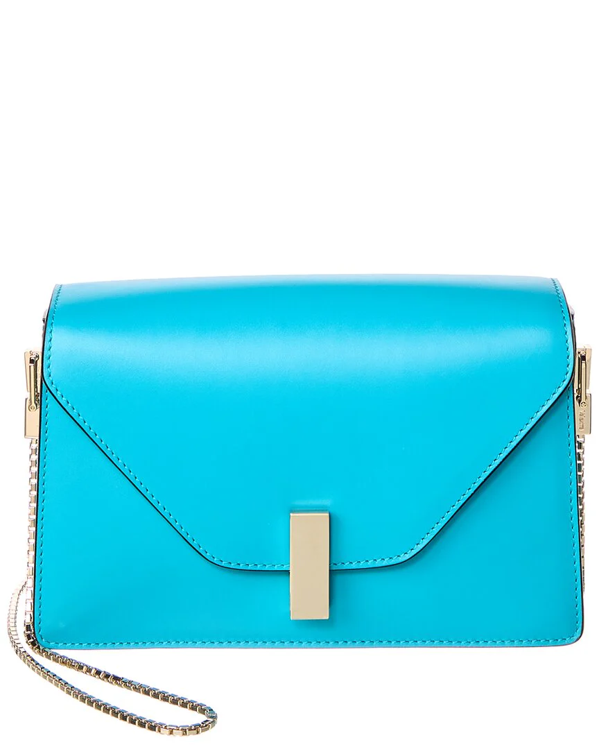 Valextra Iside Leather Shoulder Bag