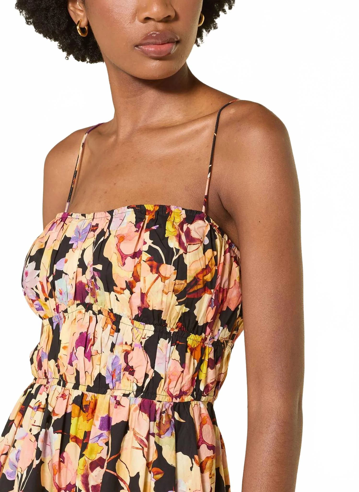 Vidri Midi Dress In Night Bloom - Image 3