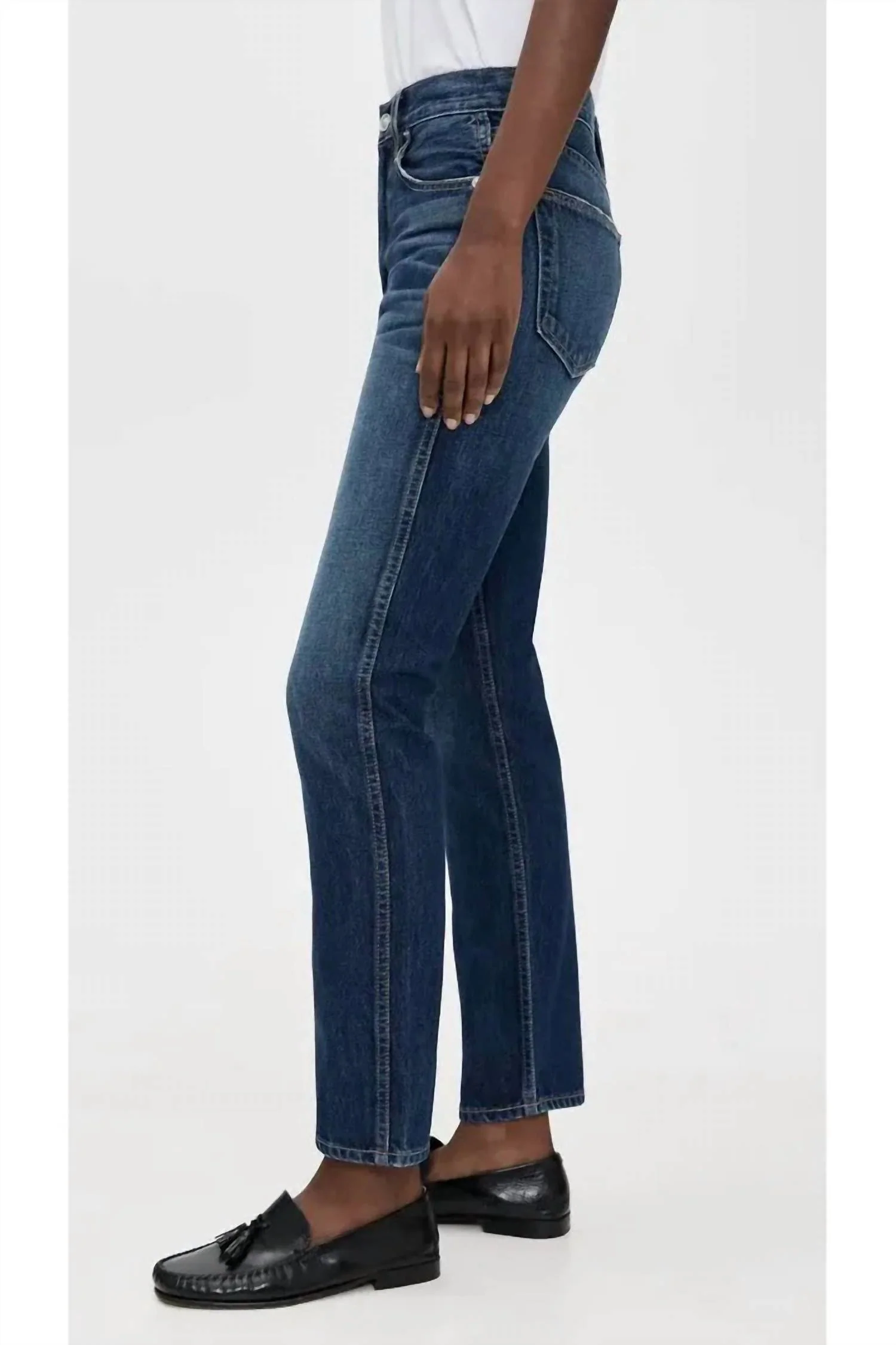 Virginia Slim Jeans In Doheny - Image 3