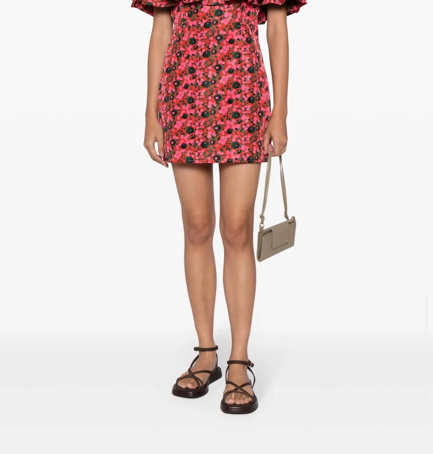 Vivi Mini Dress In Flora Splash