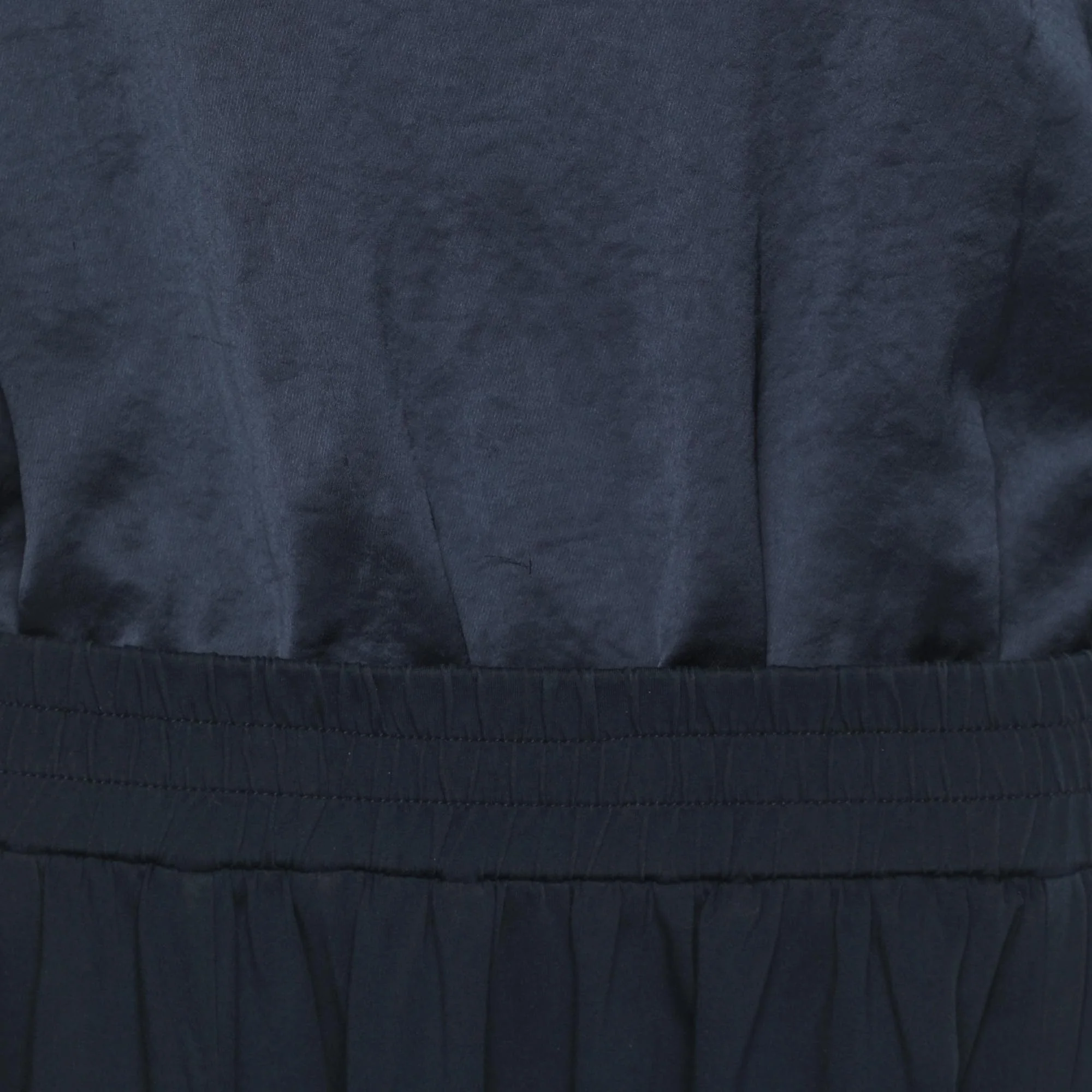 Weekend Max Mara Blue Satin Jersey Dress - Image 4