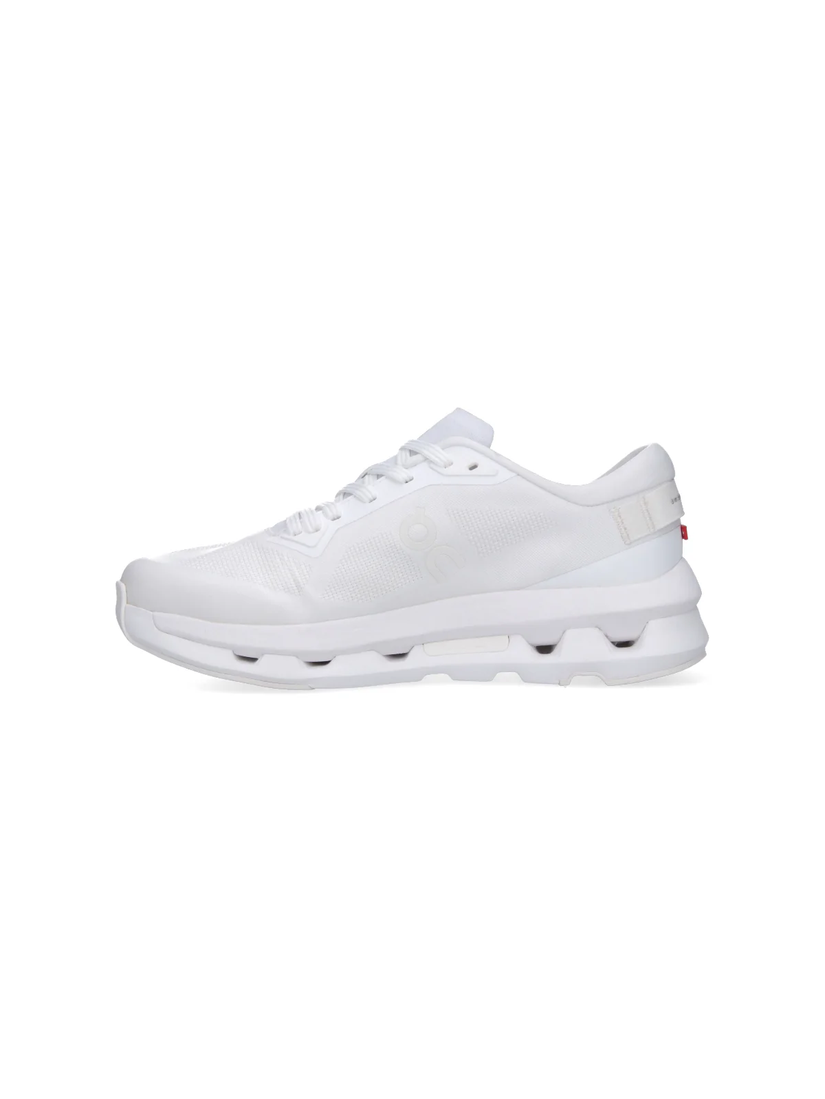 White Cloudzone Segmented Sole Fabric Sneakers - Image 3