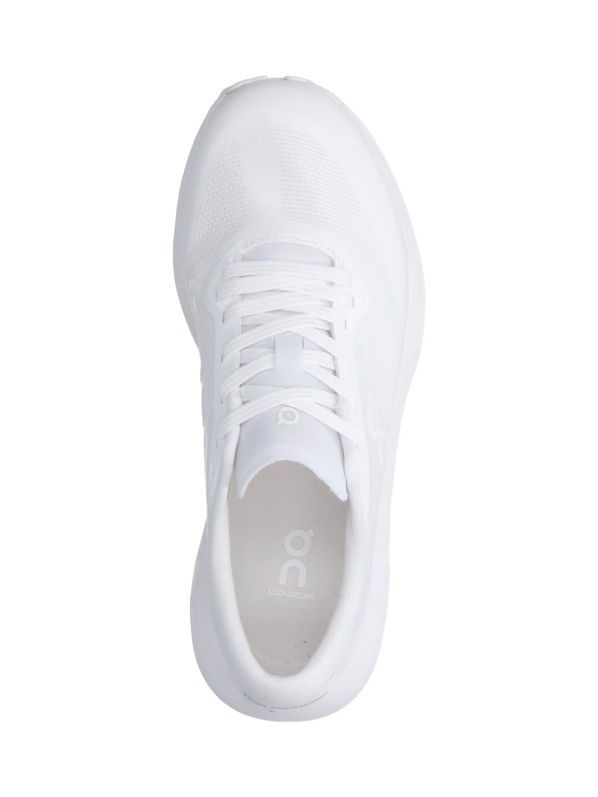 White Cloudzone Segmented Sole Fabric Sneakers - Image 5