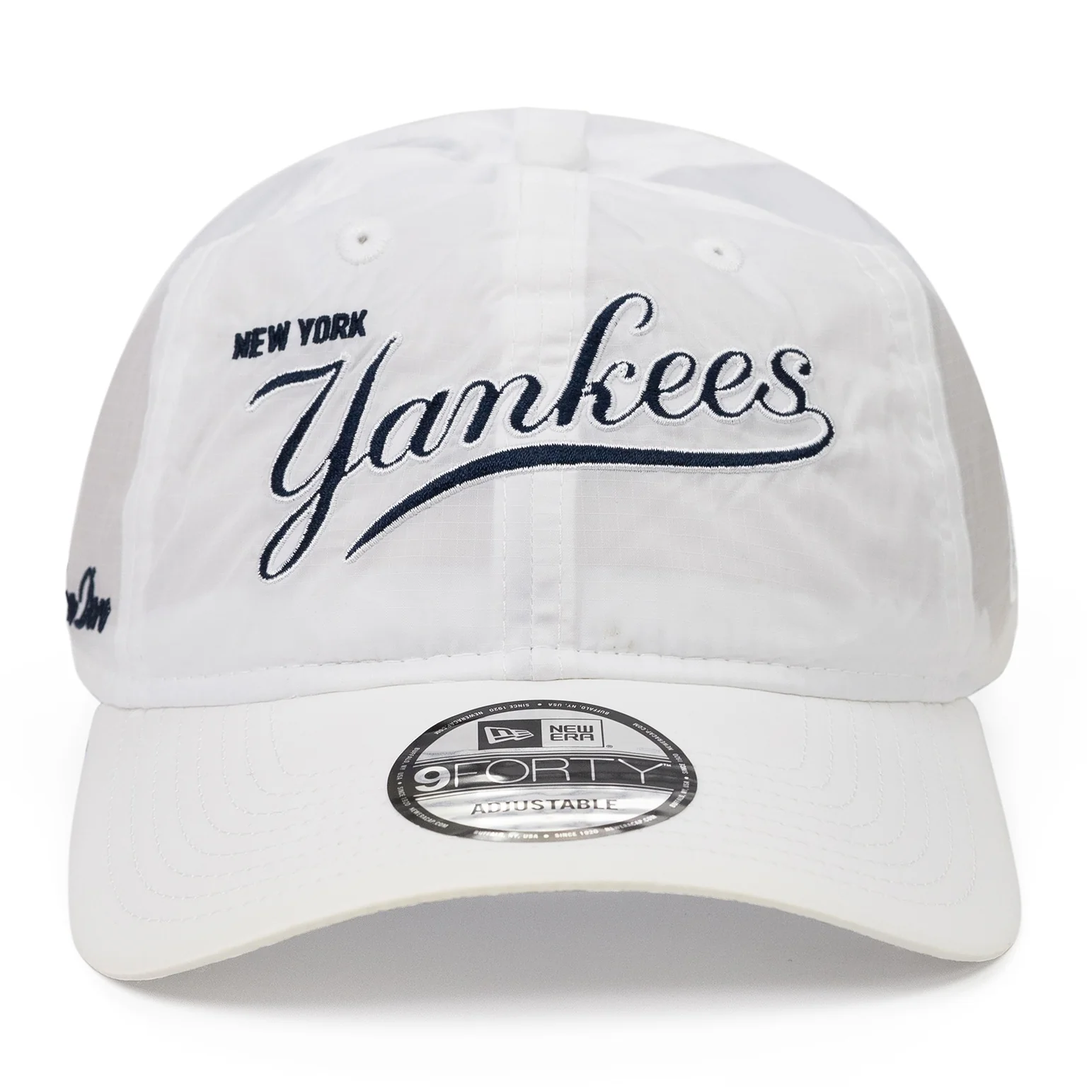 White New Era Ripstop Nylon Yankees Cap
